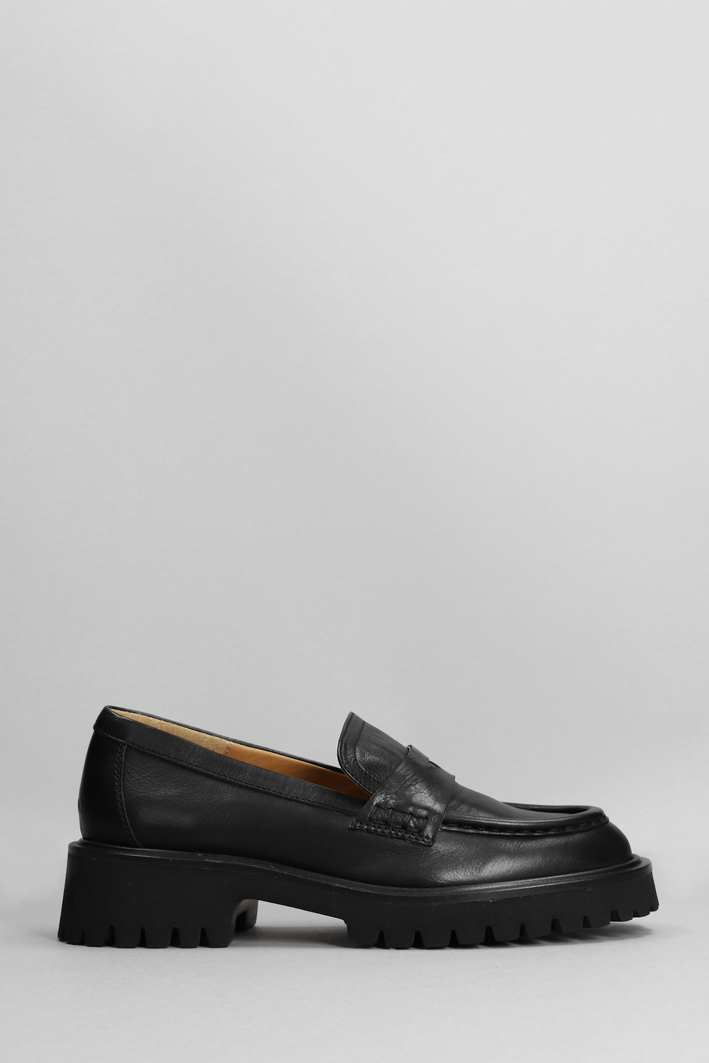 Pedro Miralles Loafers In Black Leather