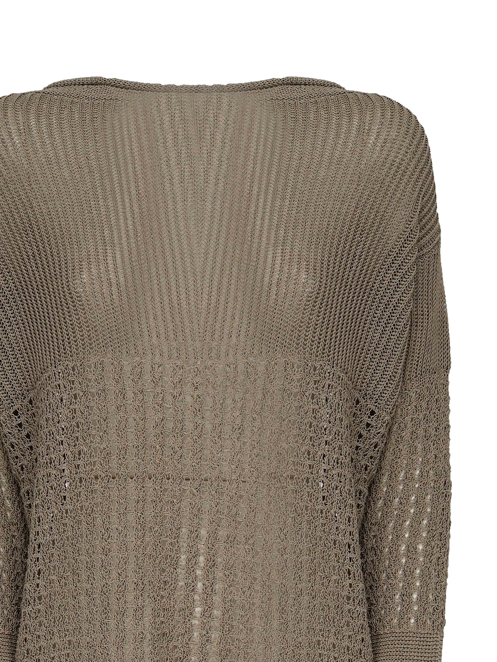 Max Mara Knitted Open-back Sweater