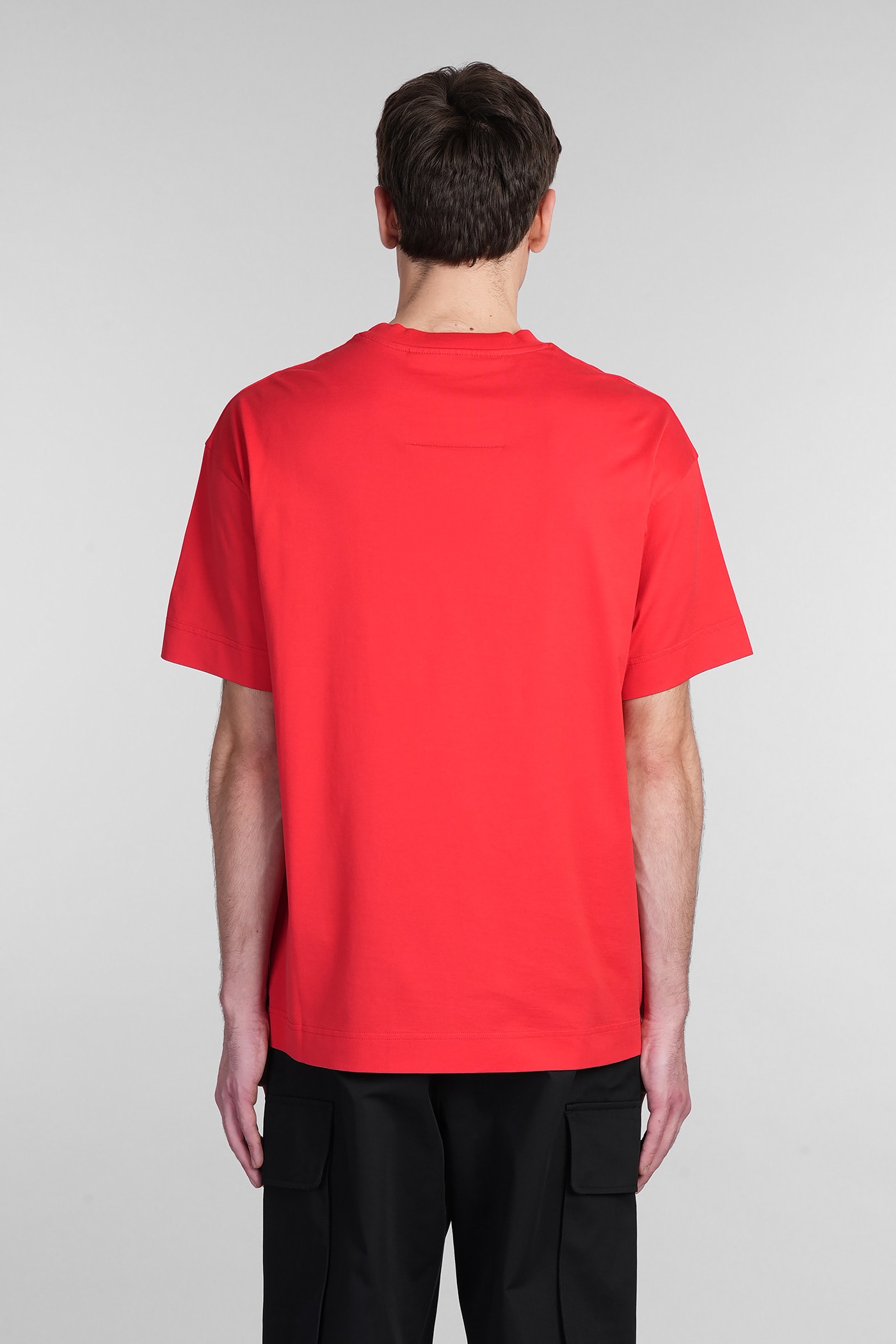 Shop Givenchy T-shirt In Red Cotton