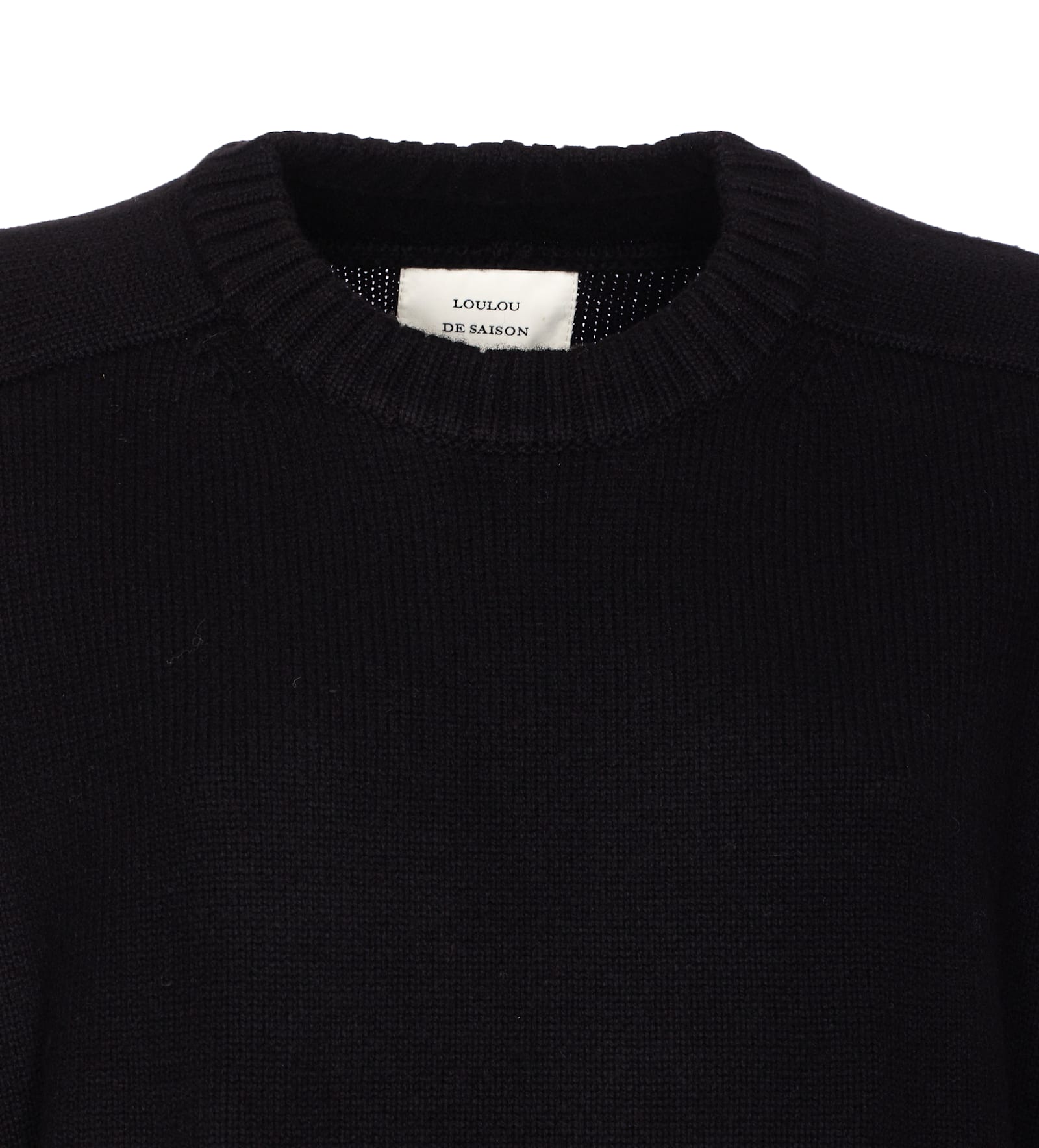 Loulou Studio Loulou De Saison Sweater In Black
