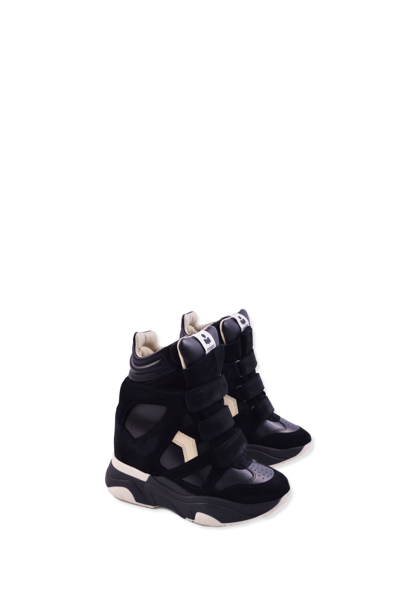 Isabel Marant Balskee Sneakers In Black