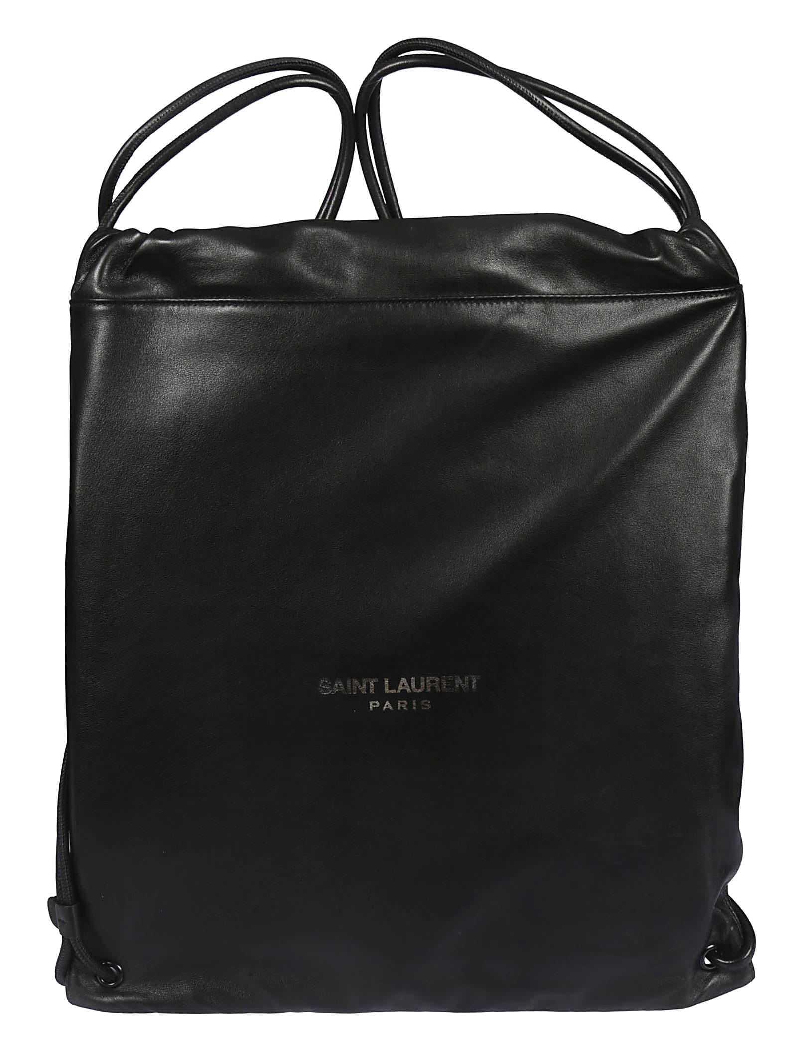 saint laurent drawstring bag