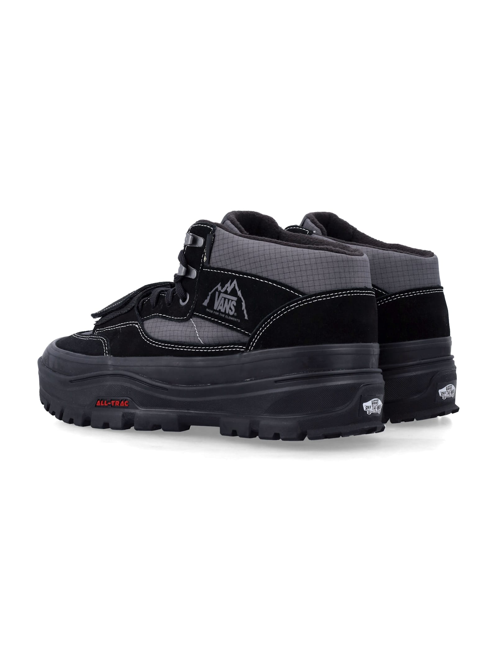 Vans Mountain Mid Gtx Insulated Boots In Black