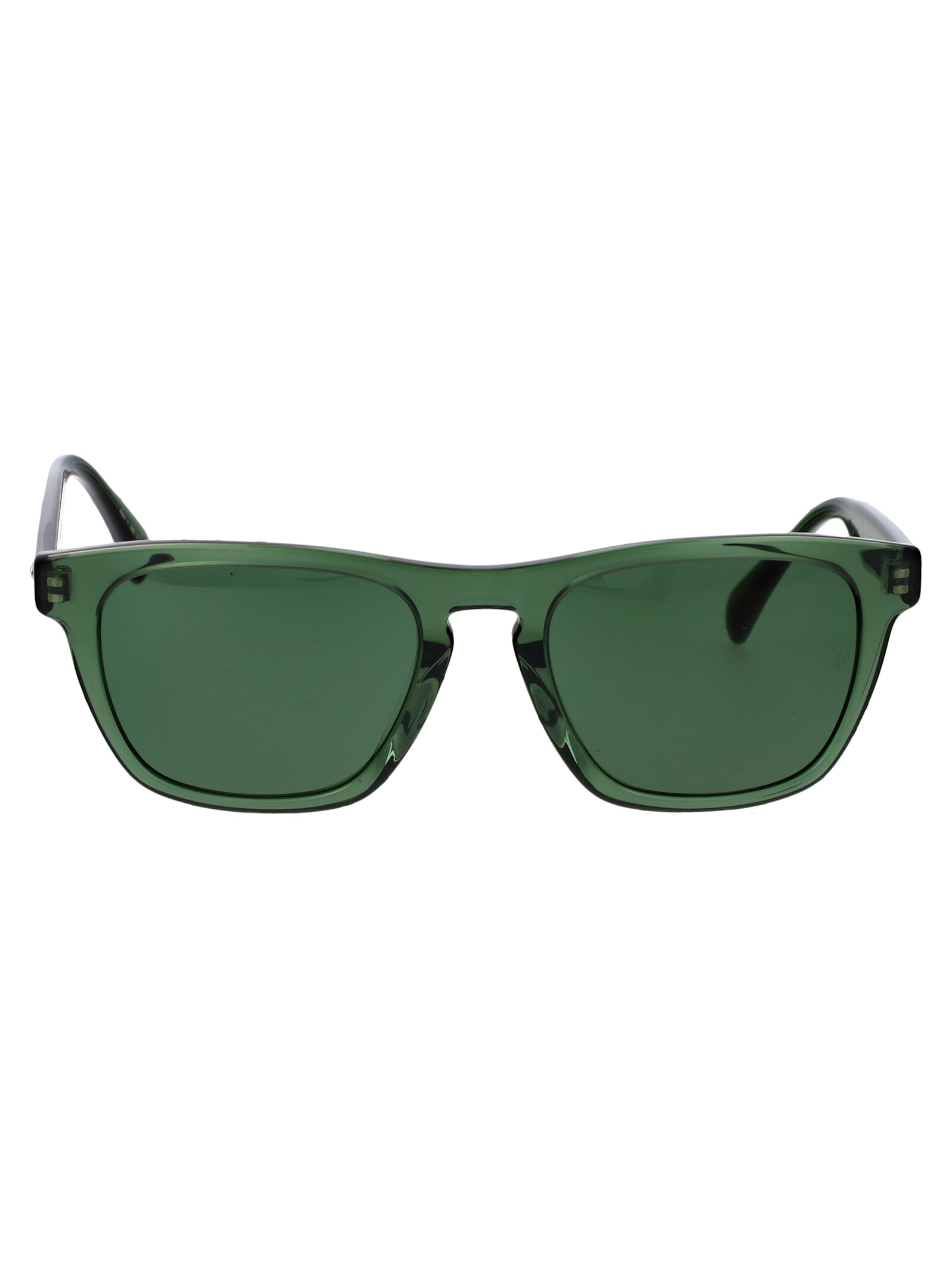 Oliver Peoples R-3 Sunglasses In Green