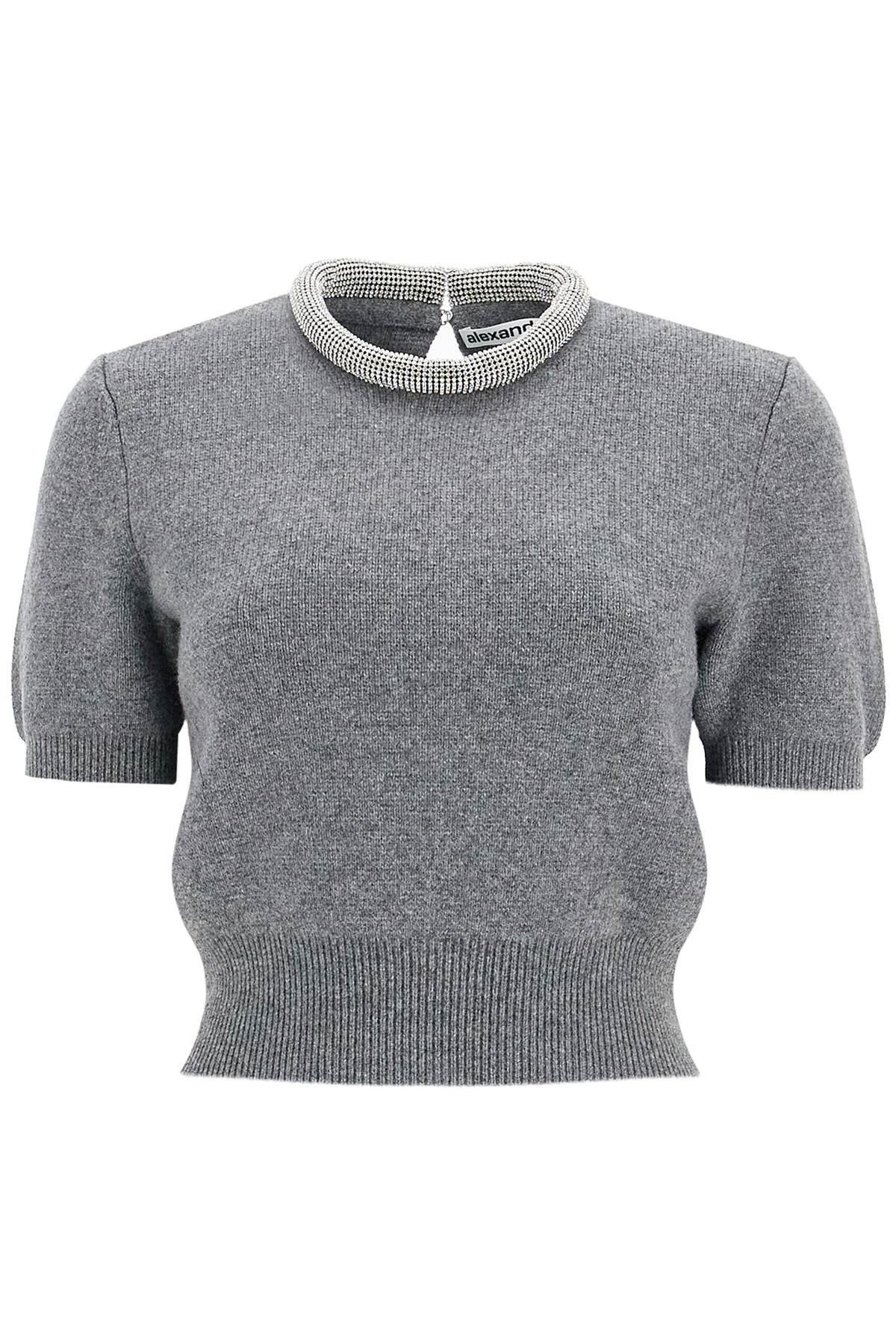 Short-sleeved Pullover With Rh