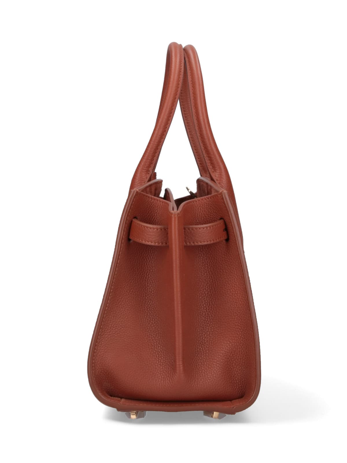 Ferragamo Medium Handbag Studio Soft In Brown