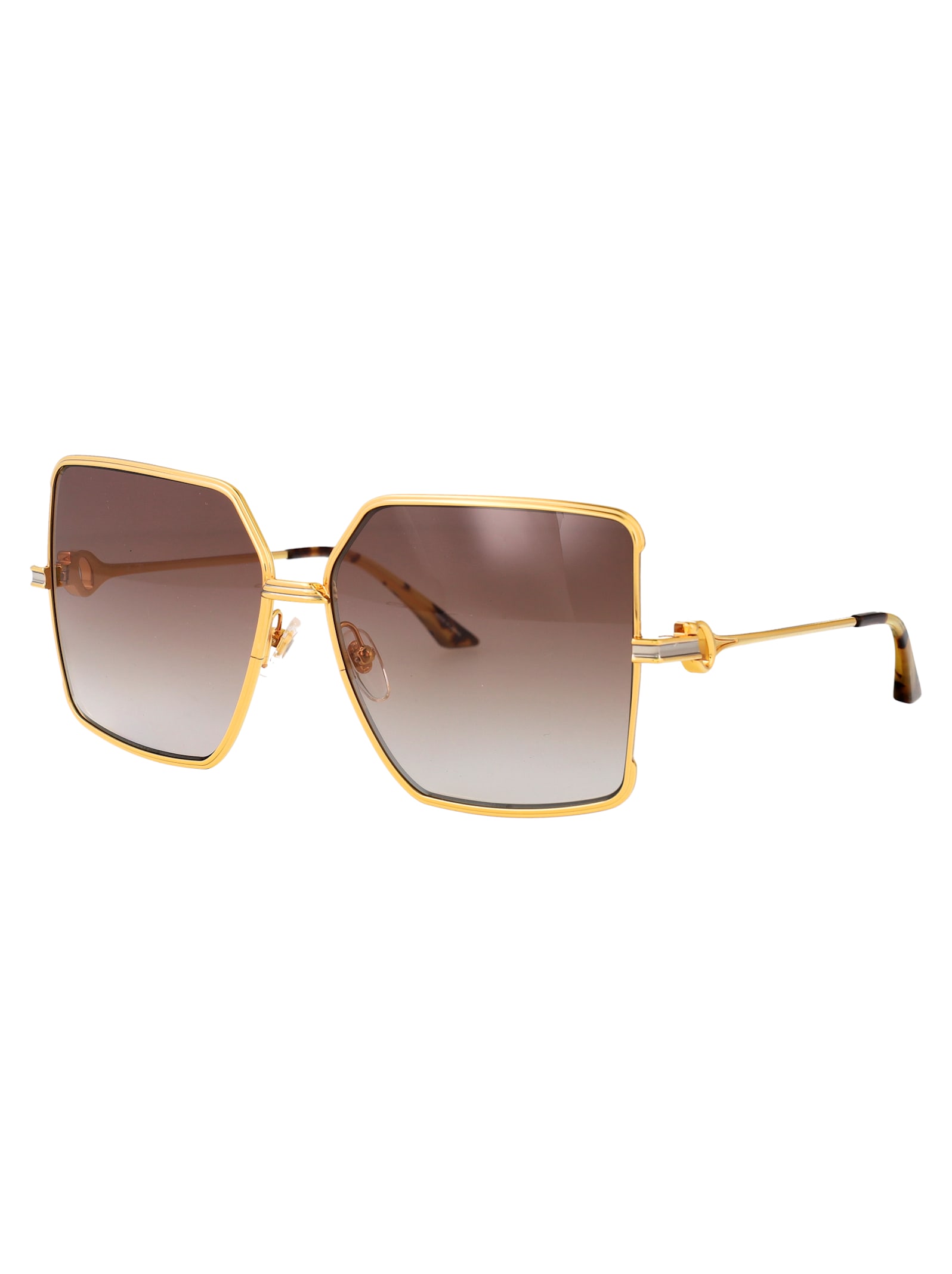Casablanca Ew-036-01 Sunglasses In Gold