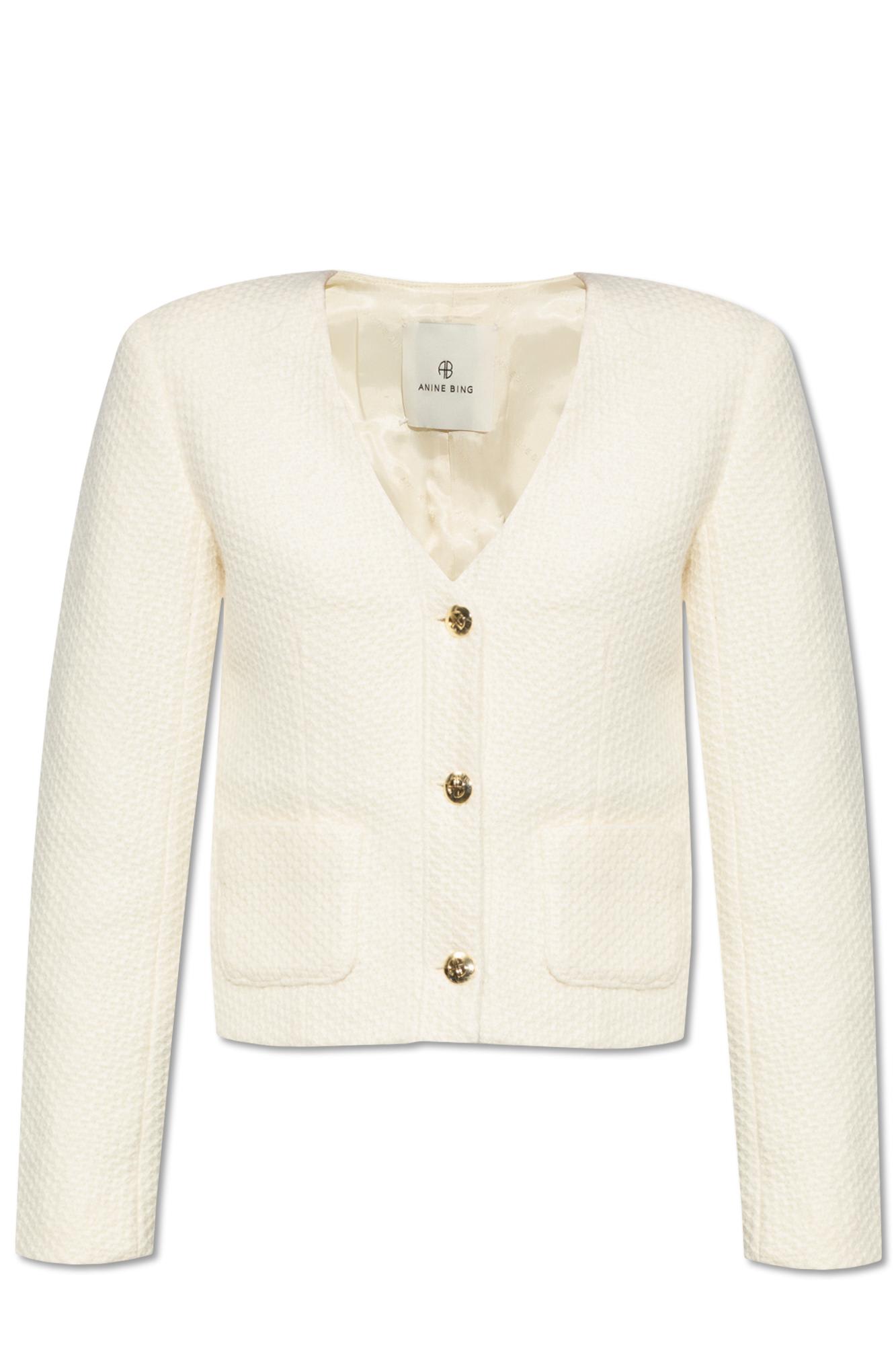 Shop Anine Bing Anitta Jacket In White