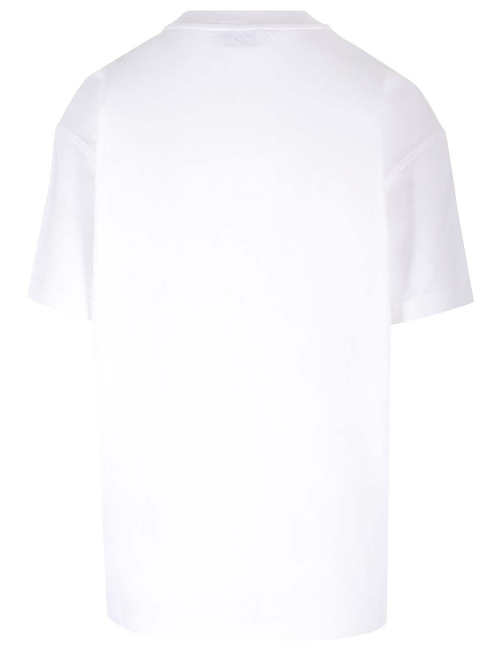 Shop Off-white Flower T-shirt In White