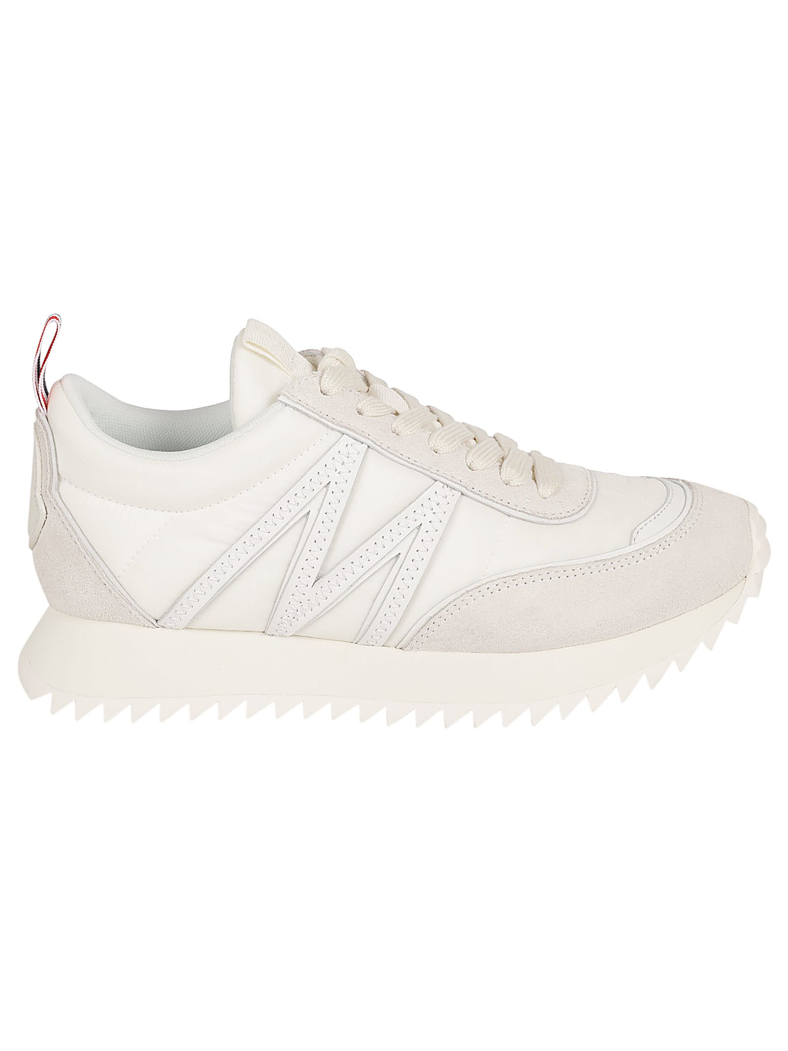 Shop Moncler Pacey Sneakers In White