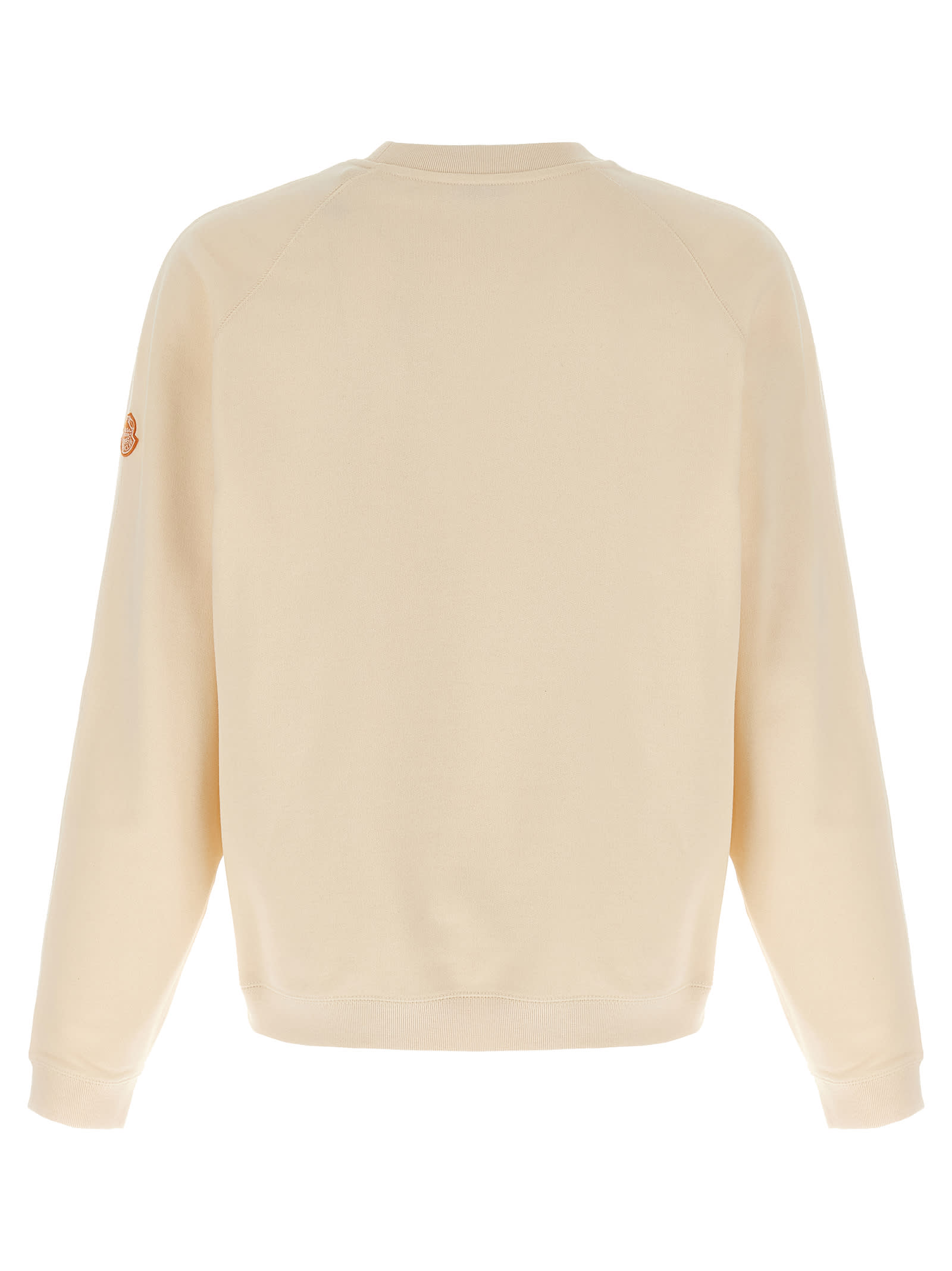 Moncler Genius Moncler X Gilga Farm By Donald Glover Cotton Sweatshirt In Neutral