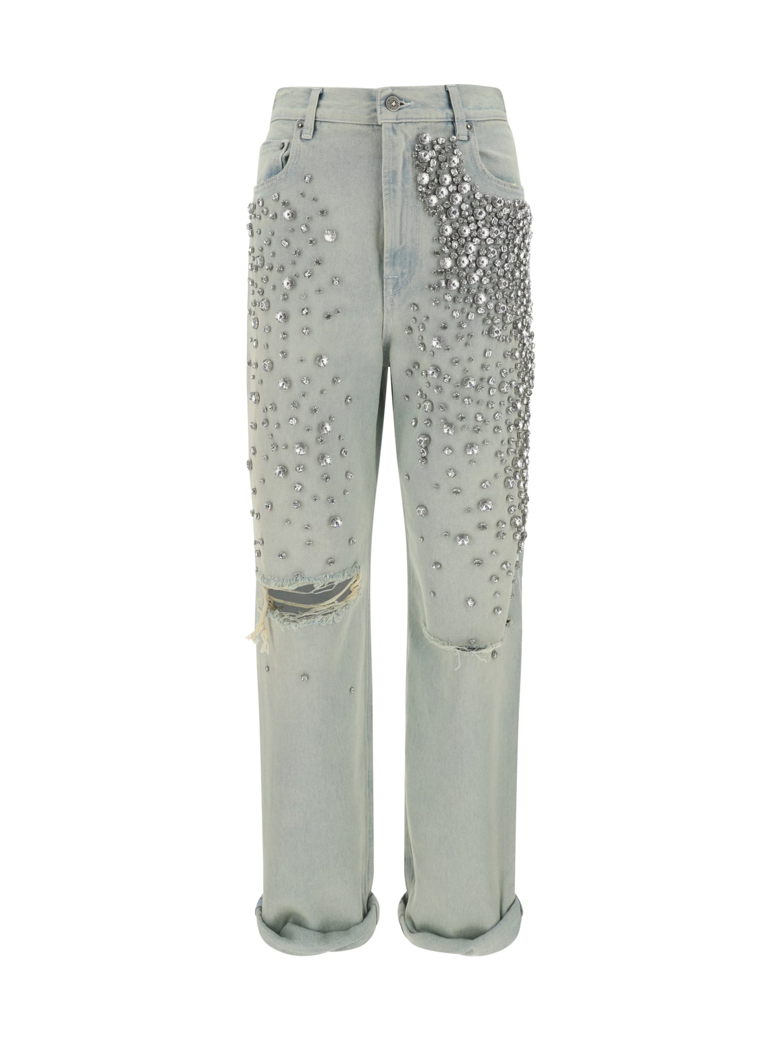 Shop Golden Goose Golden Jeans In Blue