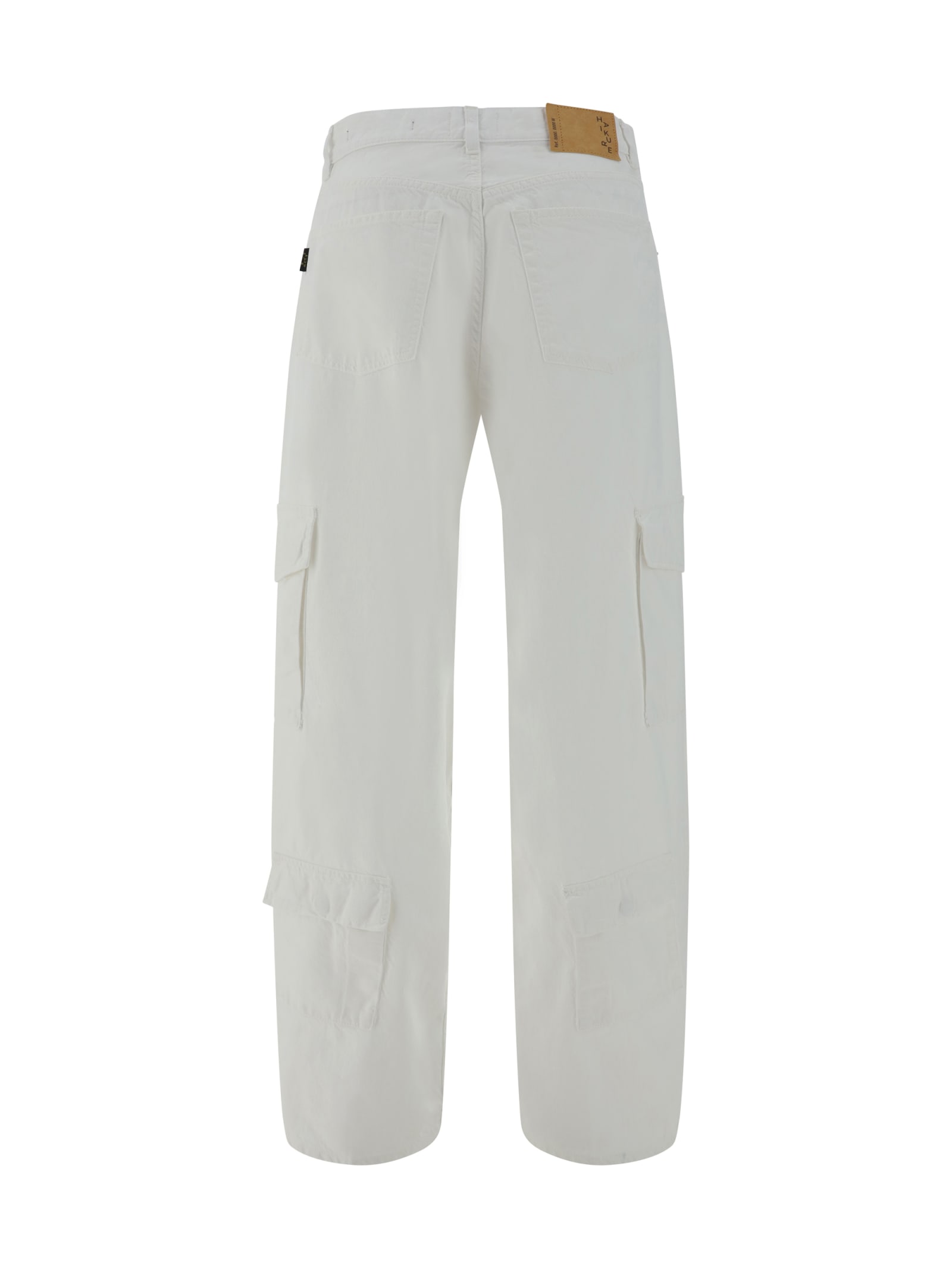 Shop Haikure Denim Pants In Optical White