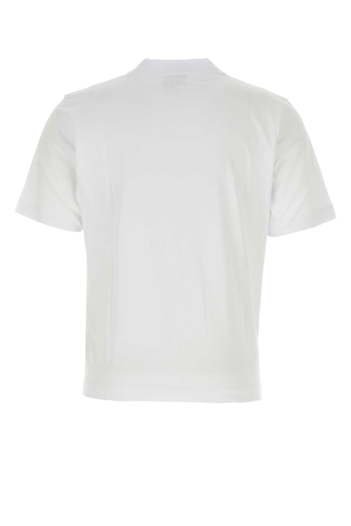 Shop Etudes Studio White Cotton T-shirt