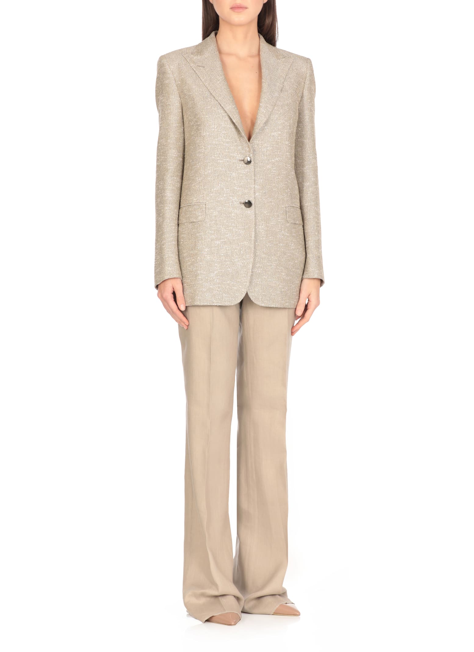 TAGLIATORE BLAZER WITH PAILLETTES