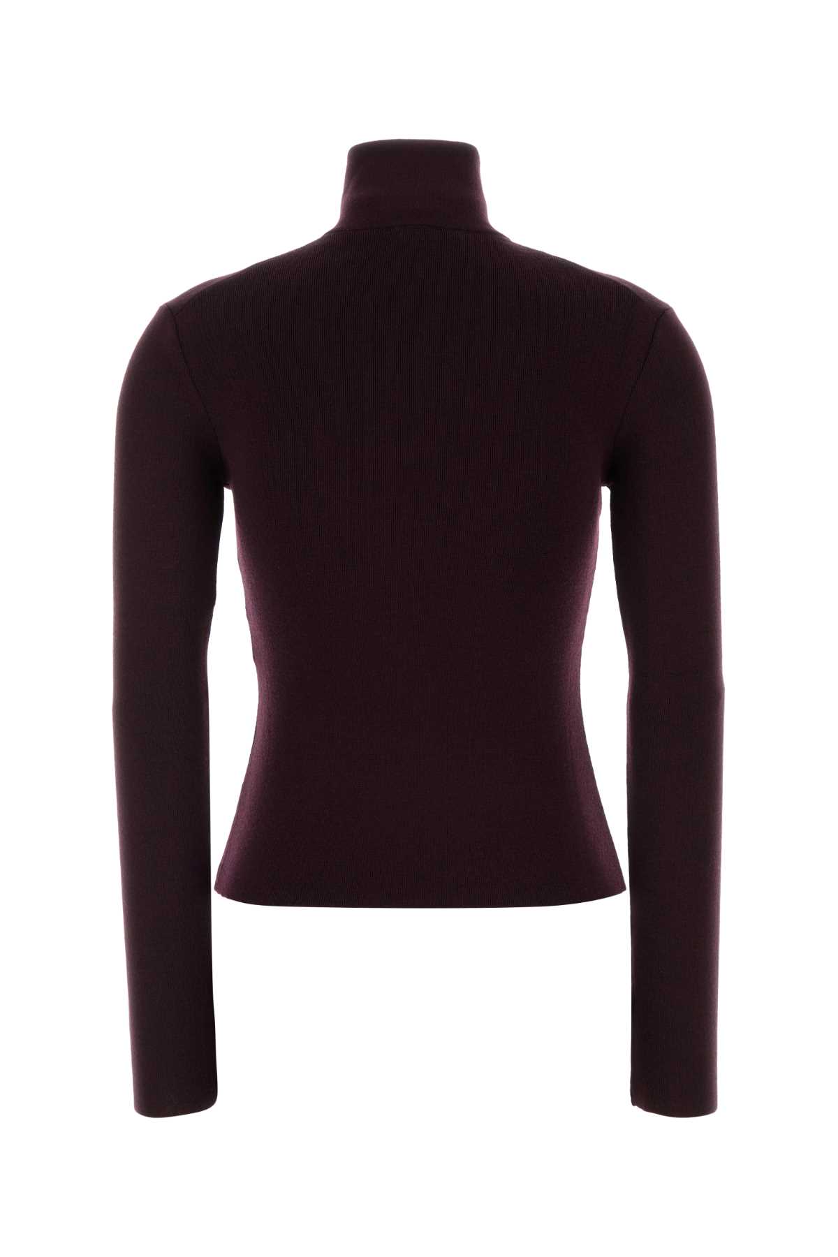 Courrèges Courreges Grape Wool Sweater In Blue