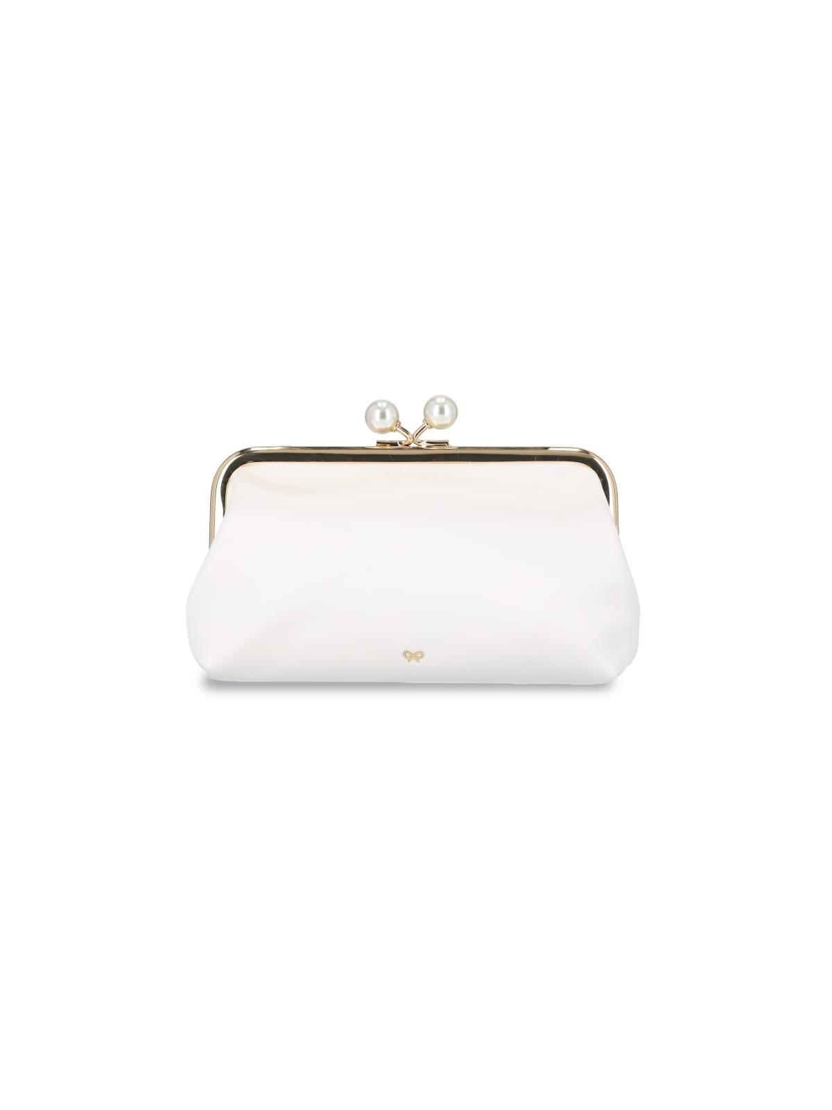 Shop Anya Hindmarch Perls Maud Pouch In White