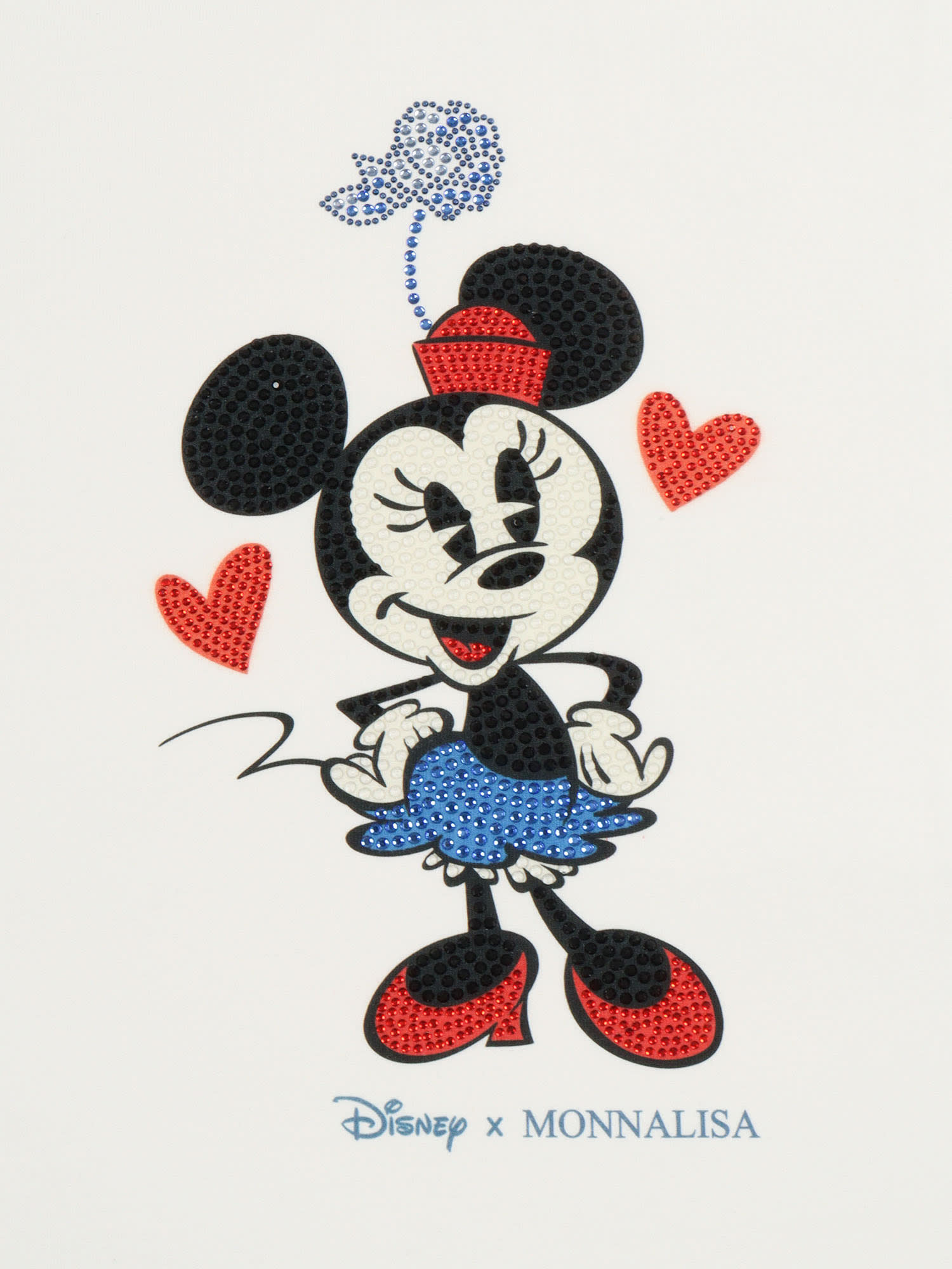 Monnalisa Kids' Minnie T-shirt In White
