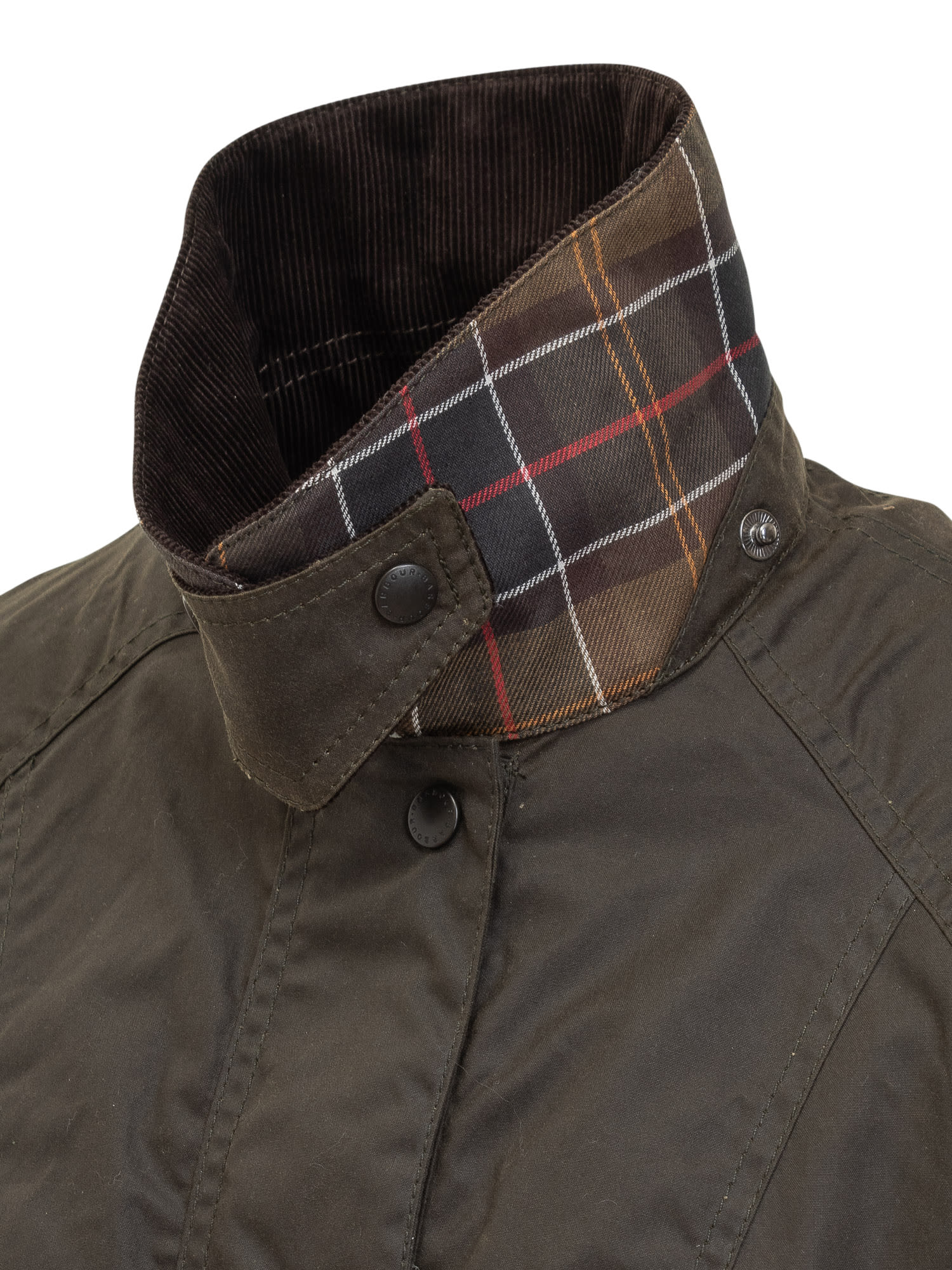 Shop Barbour Beadnell Trench In Olive