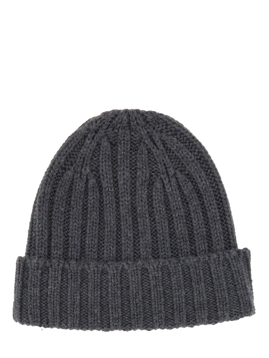 Aspesi Beanie Hat In Grigio