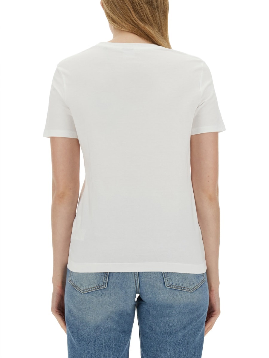 Shop Ps By Paul Smith Daisy T-shirt In White