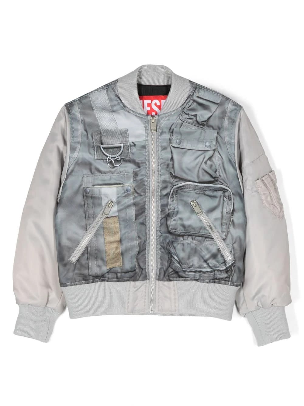 DIESEL BOMBER JACKET WITH LOGO