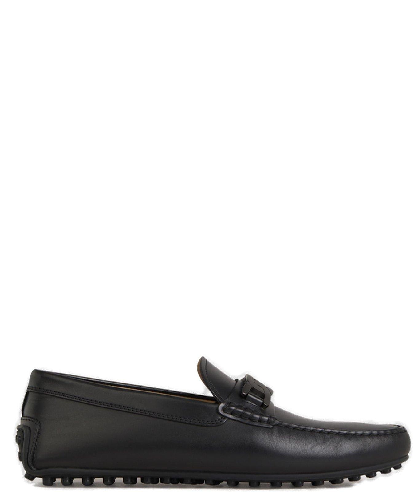 TOD'S CABLE-LINK SLIP-ON LOAFERS