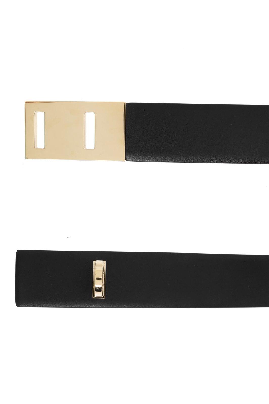 Ferragamo Extendable Hug Belt In Brown