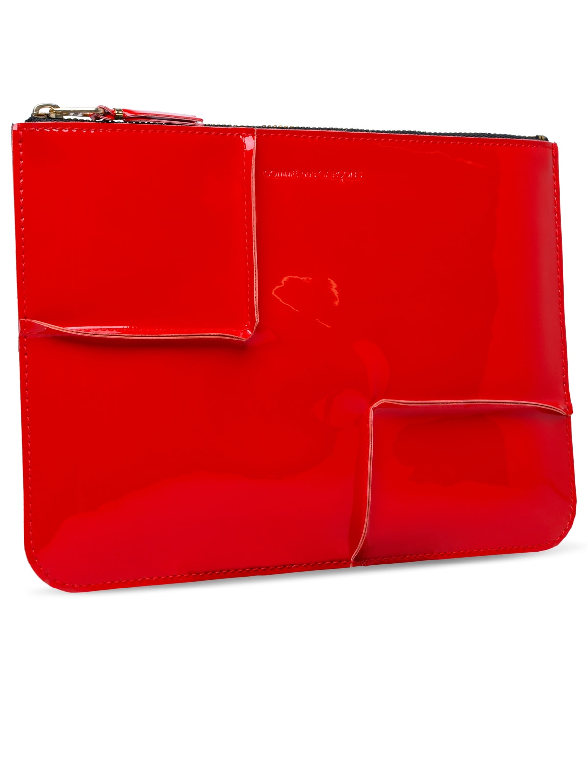 Shop Comme Des Garçons Medley Red Leather Envelope