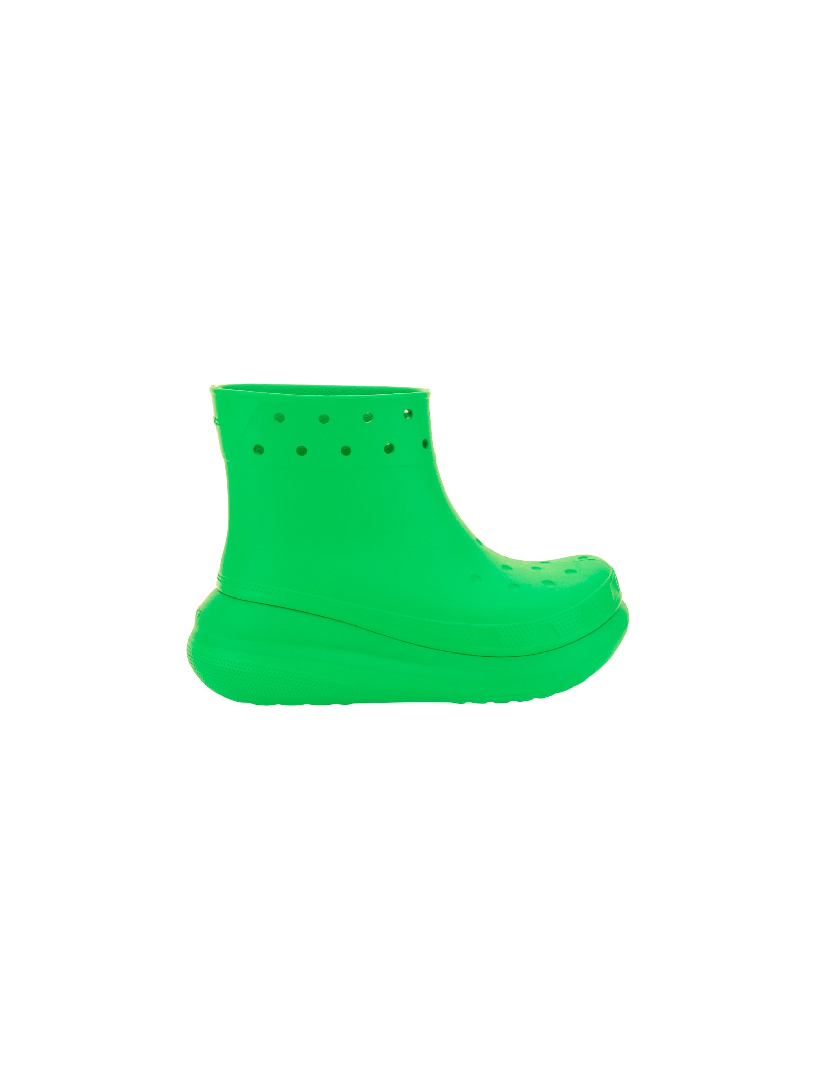 Shop Crocs Crush Rain Boots In Green