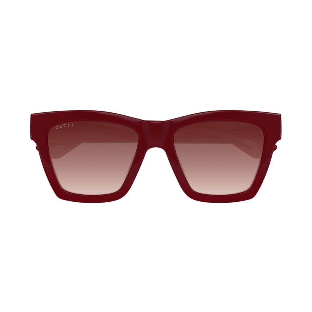 Gucci Gg1714s-003 Burgundy-burgundy-red In Burgundy-burgundy-red