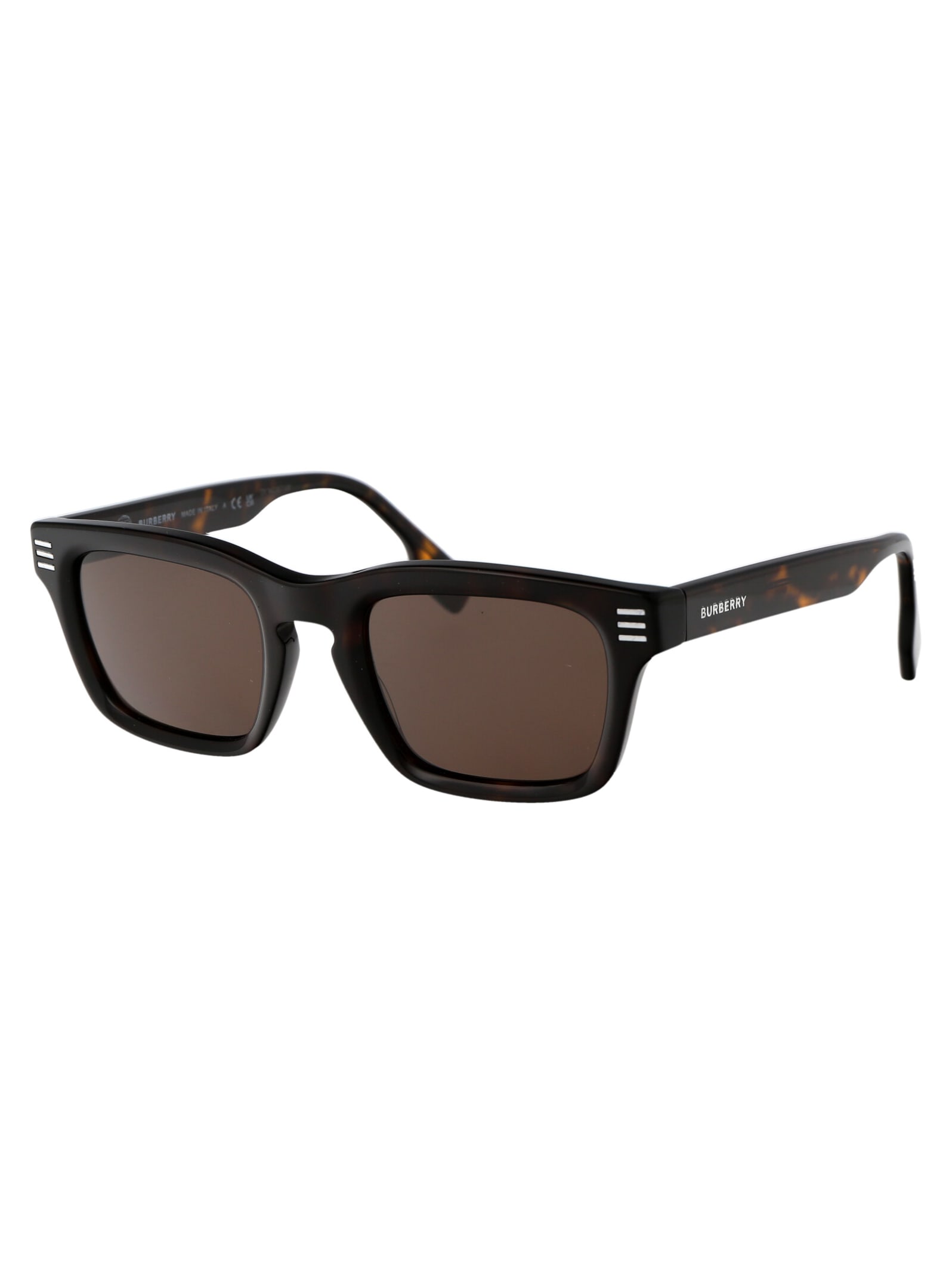 Shop Burberry Eyewear 0be4403 Sunglasses In 300273 Dark Havana