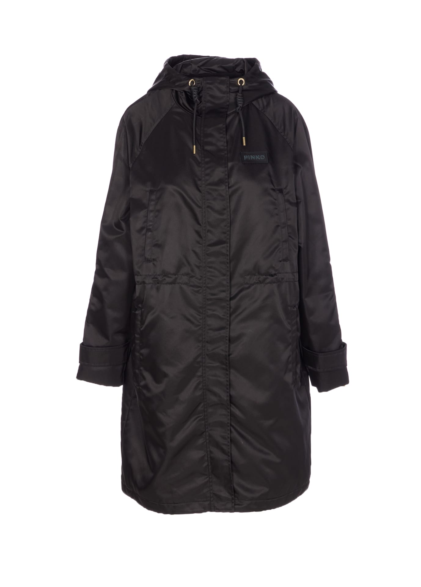 Pinko Delma Parka In Black