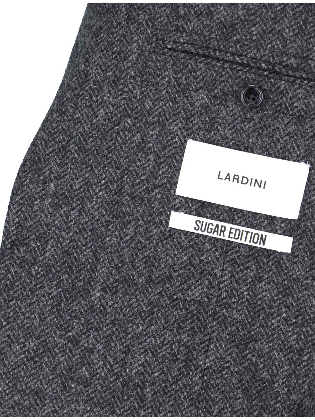 Shop Lardini Single-breasted Blazer In Gray