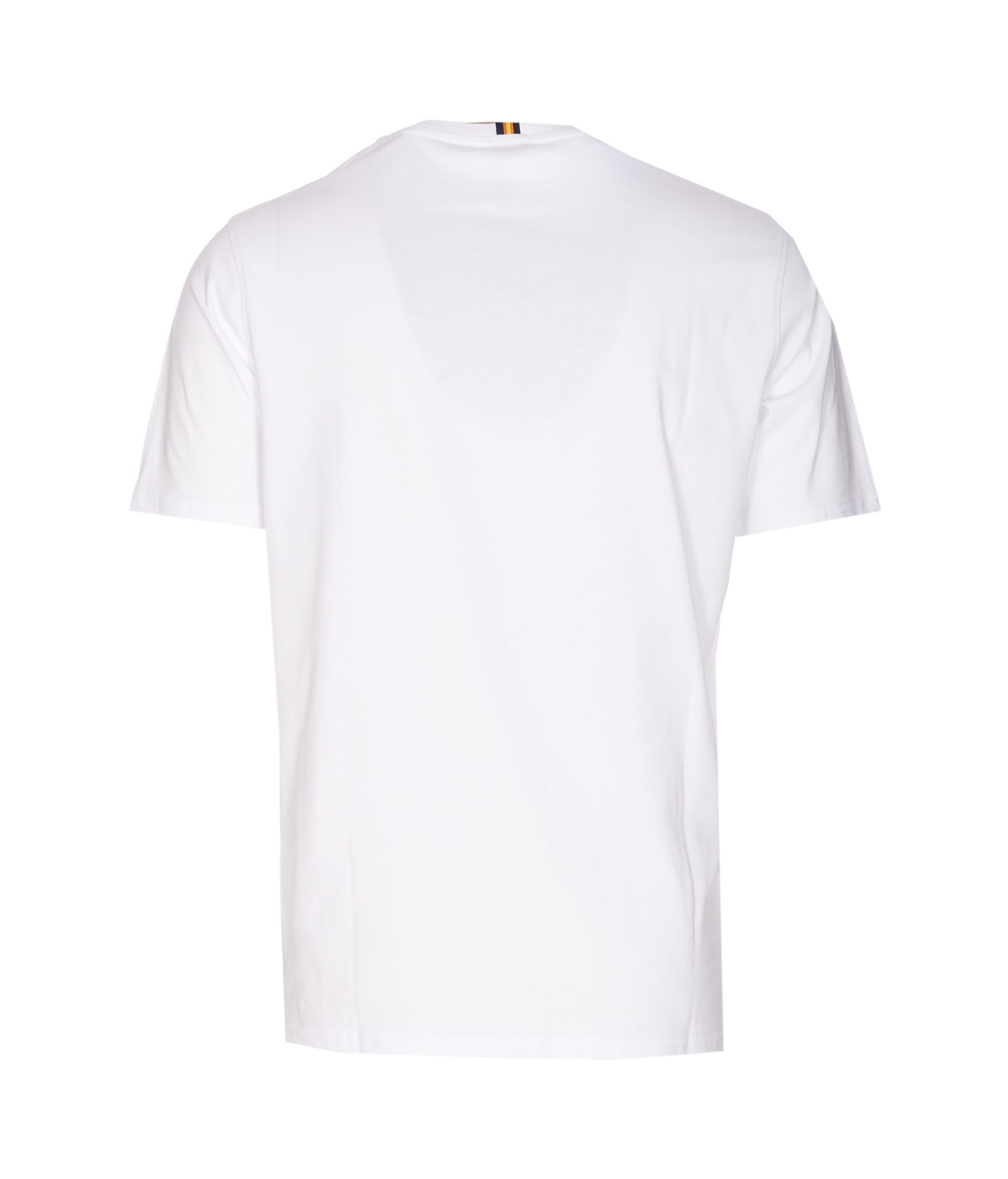 Shop K-way Odom Typo Logo T-shirt In White