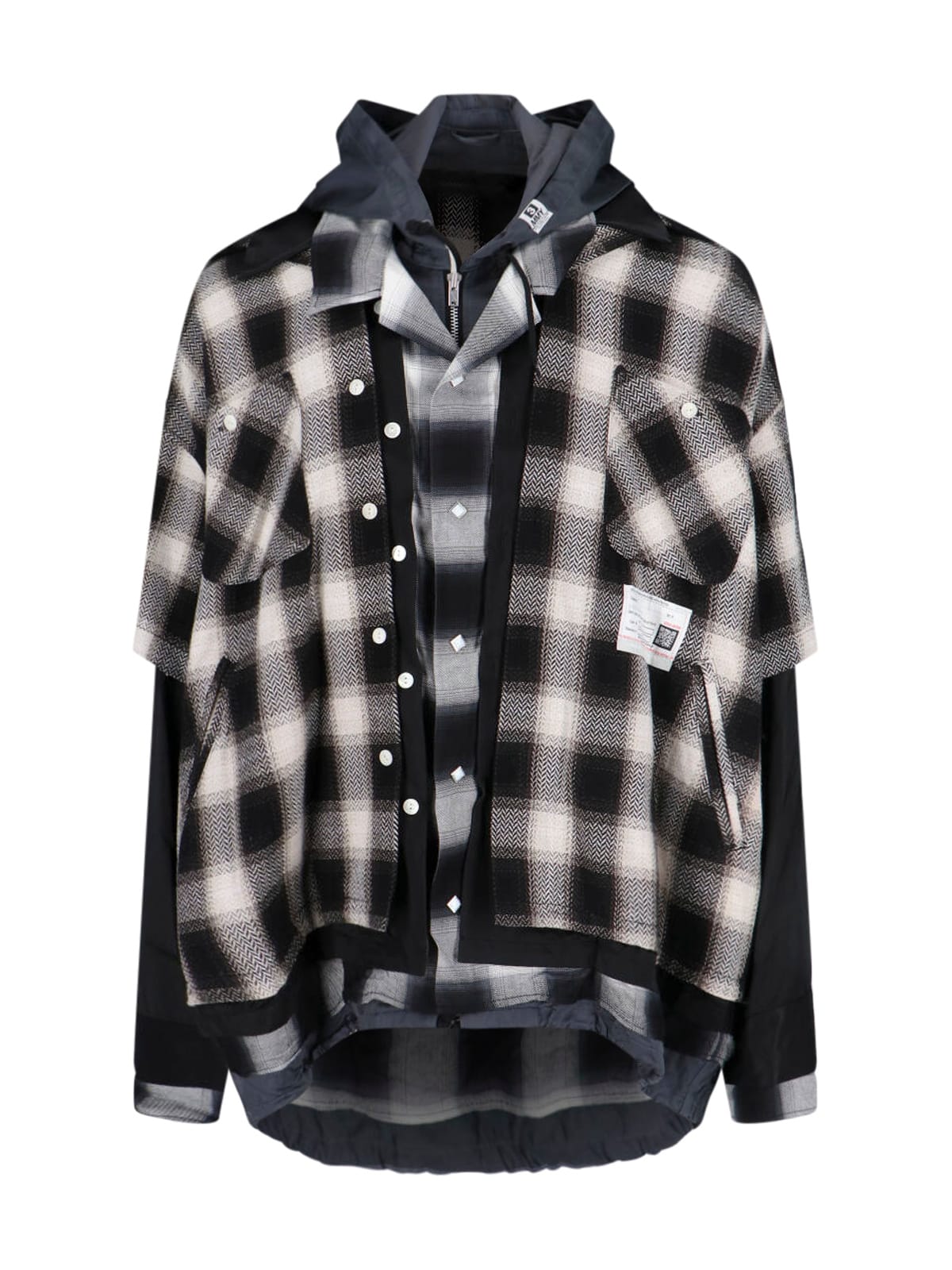 layered Plaid Shirt