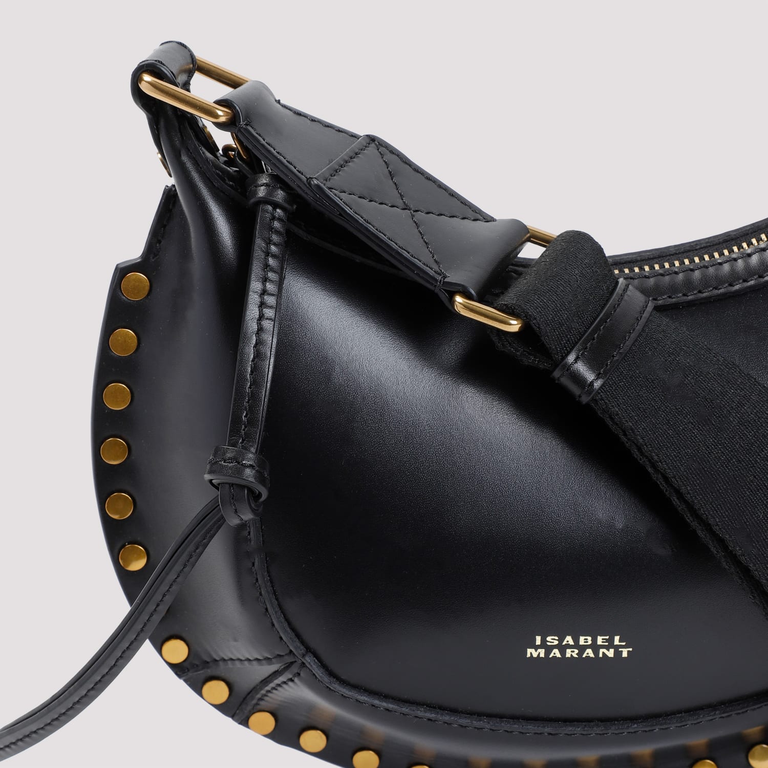 Shop Isabel Marant Moon Mini Bag In Bk Black