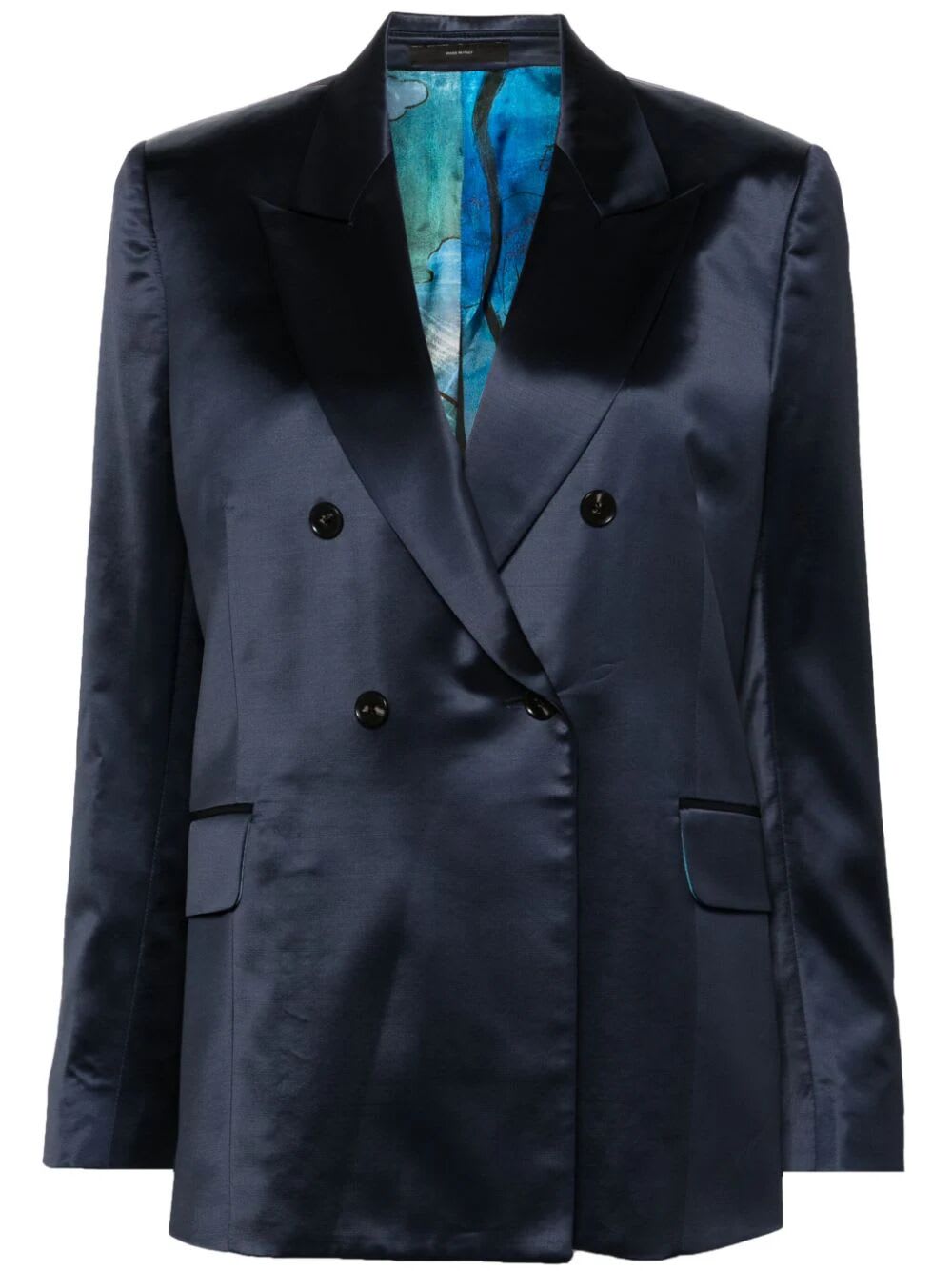 Shop Paul Smith Classic Jacket In Dk Na