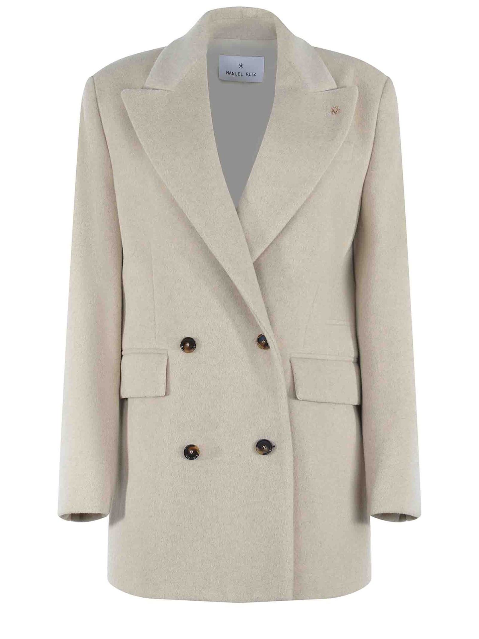 Coat In Viscose Blend