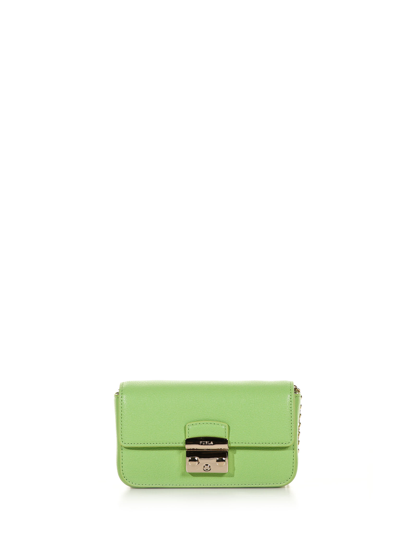 Furla Metropolis Mini Green Shoulder Bag
