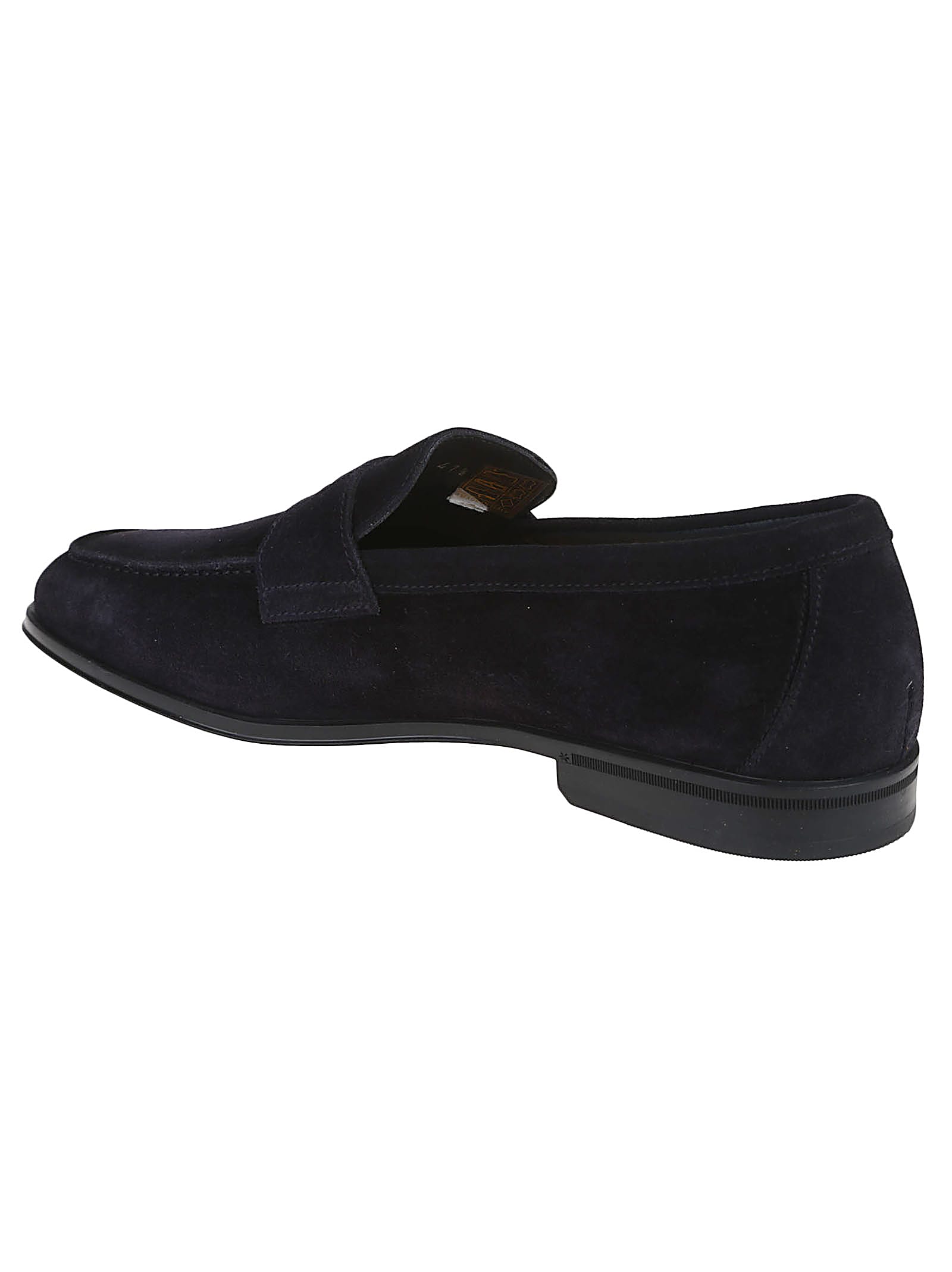 Doucal's 'standford' Black Slip-on Loafers