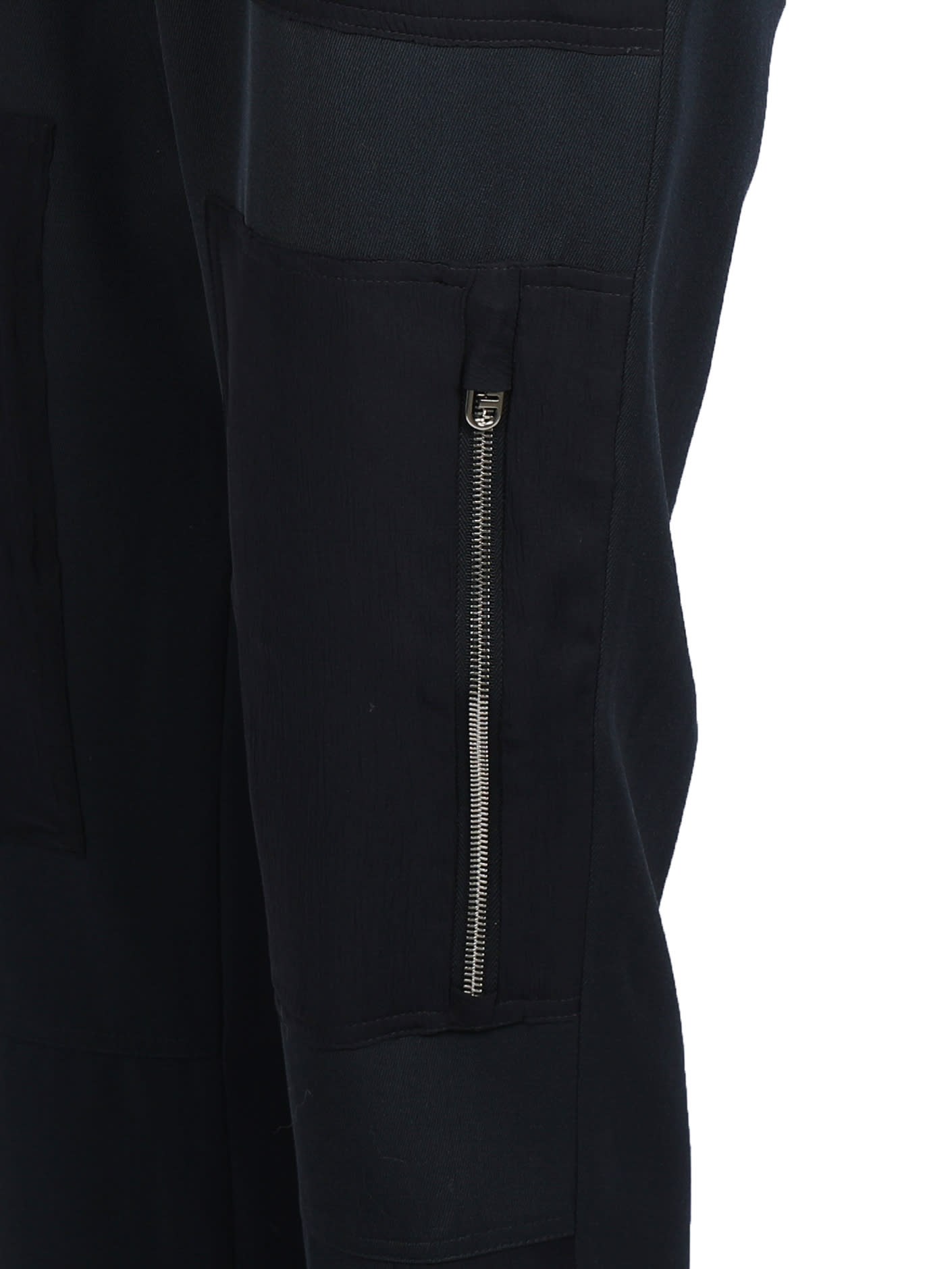 Fendi Logo-patch Tailored Wool-blend Trousers | Smart Closet