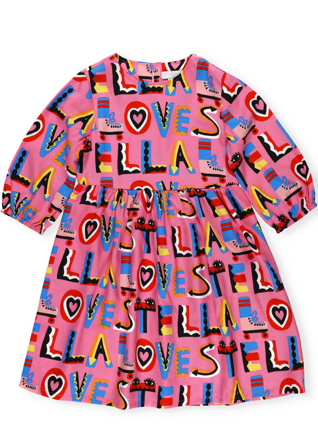 Photo of  Stella McCartney Stella Loves Twill Dress- shop Stella McCartney Dresses online sales
