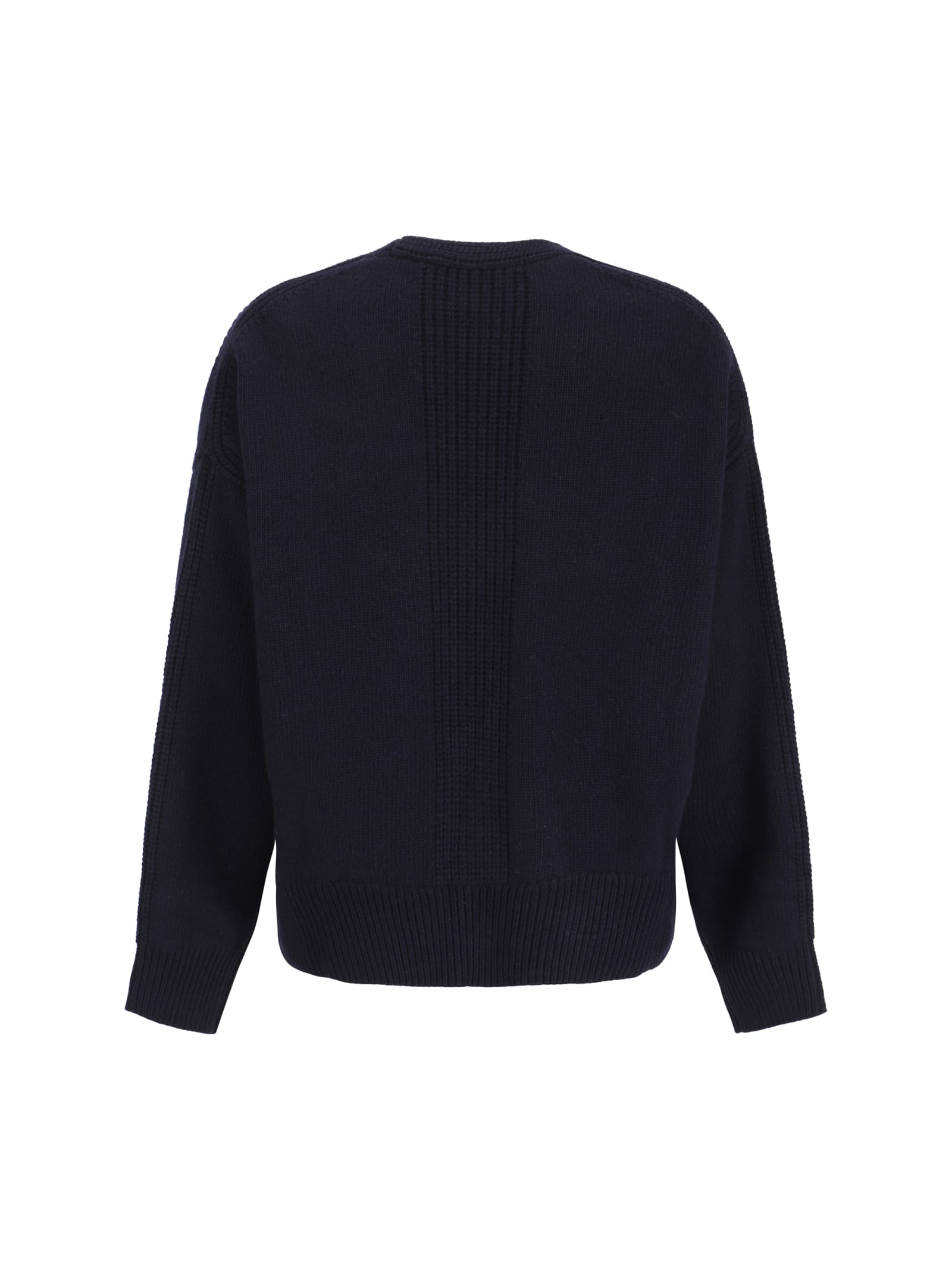 Shop Sa Su Phi Sweater In Navy