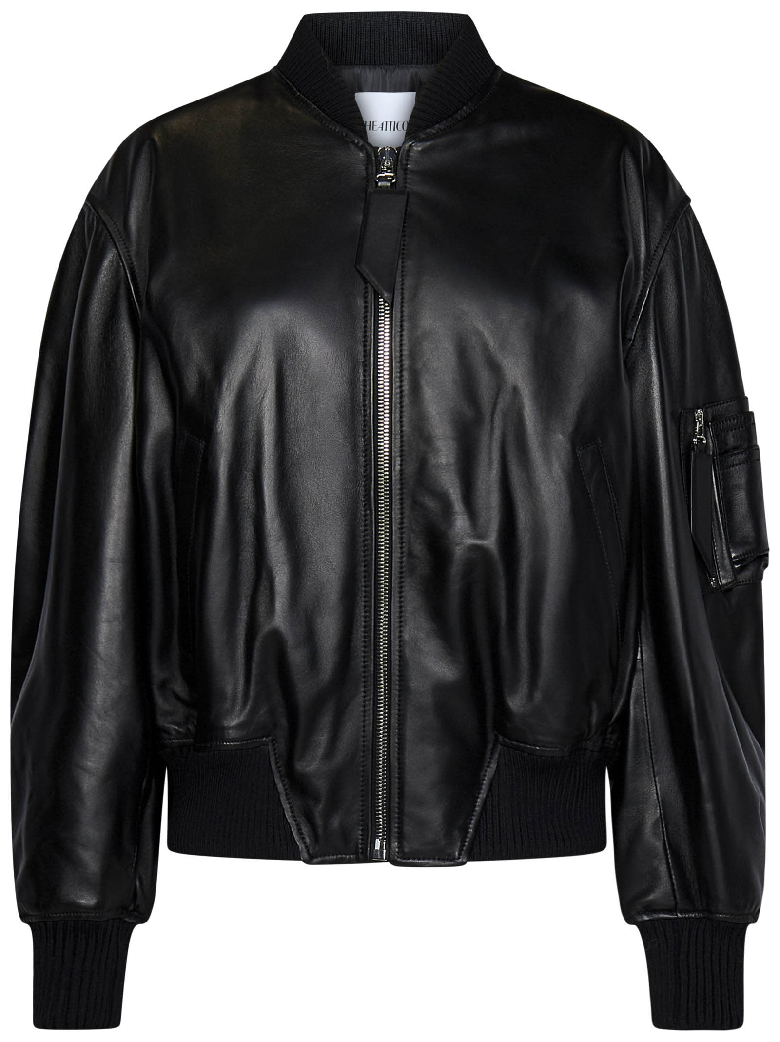 Shop Attico Anja Jacket In Black