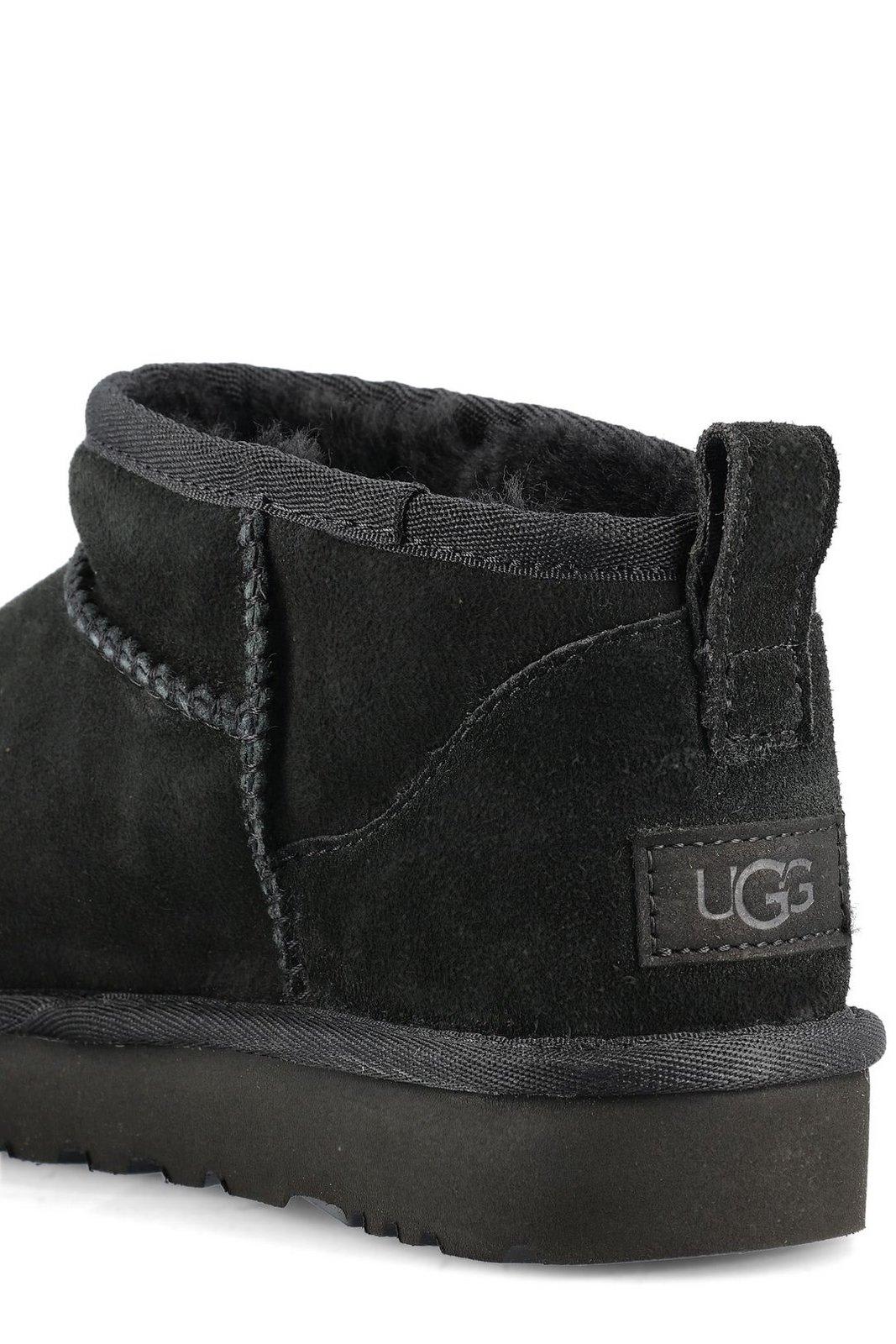 Ugg Classic Ultra Mini Boots In Black