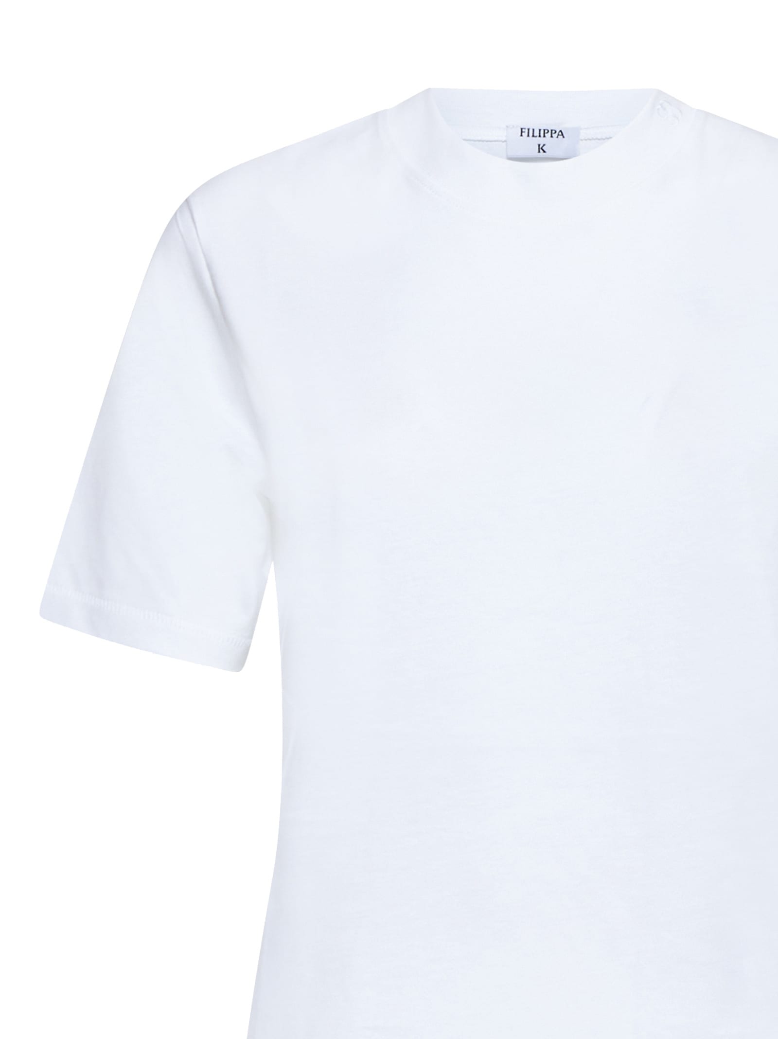 Filippa K Oversized Organic-cotton T-shirt In White