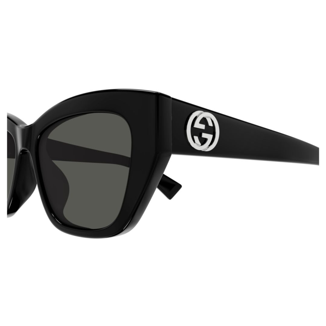 Gucci Grey Cat Eye Ladies Sunglasses Gg1844sa 001 55 In Black