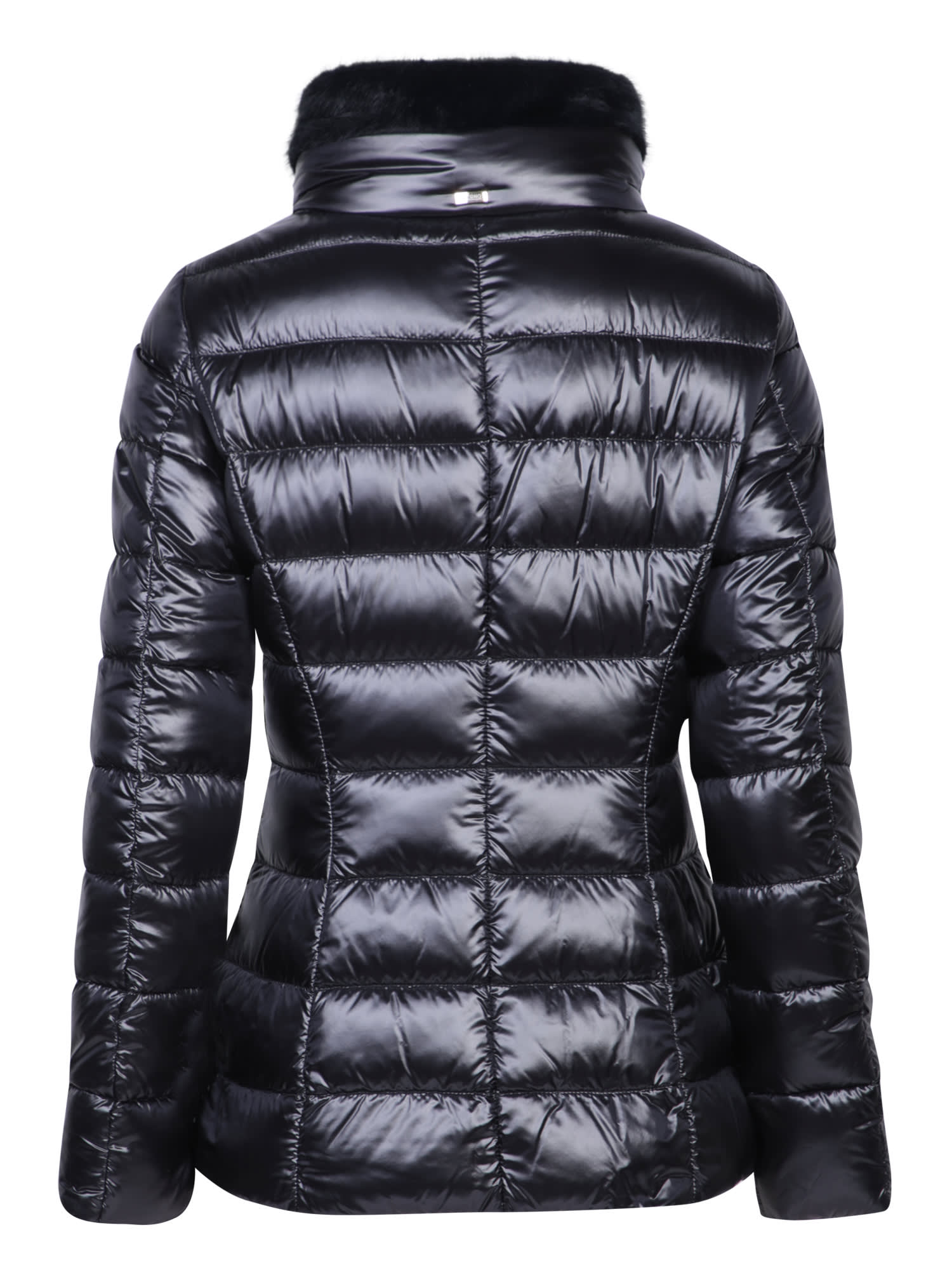 Shop Herno Claudia Black Jacket
