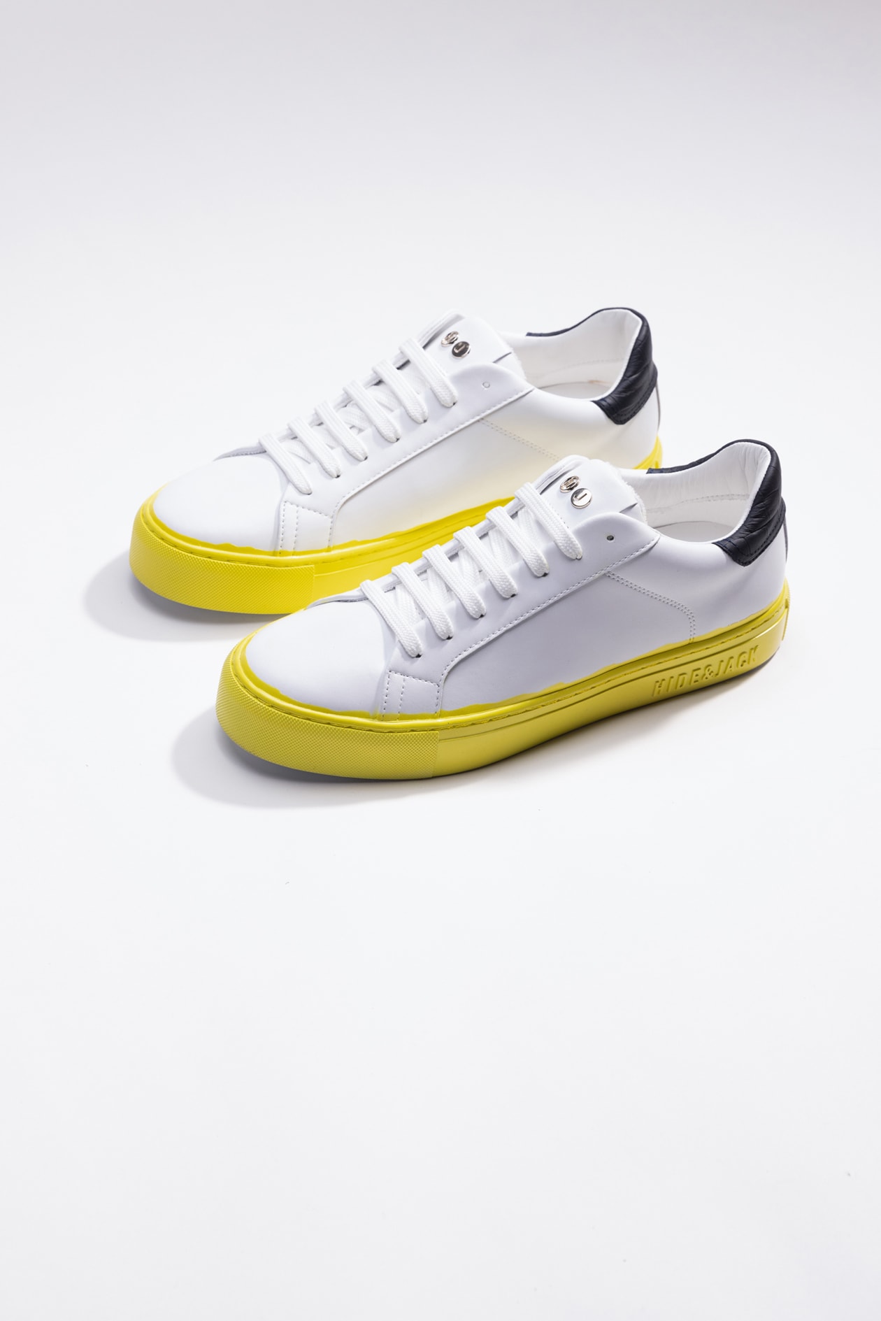 Hide&amp;jack Low Top Trainer - Sky Candy Black Yellow